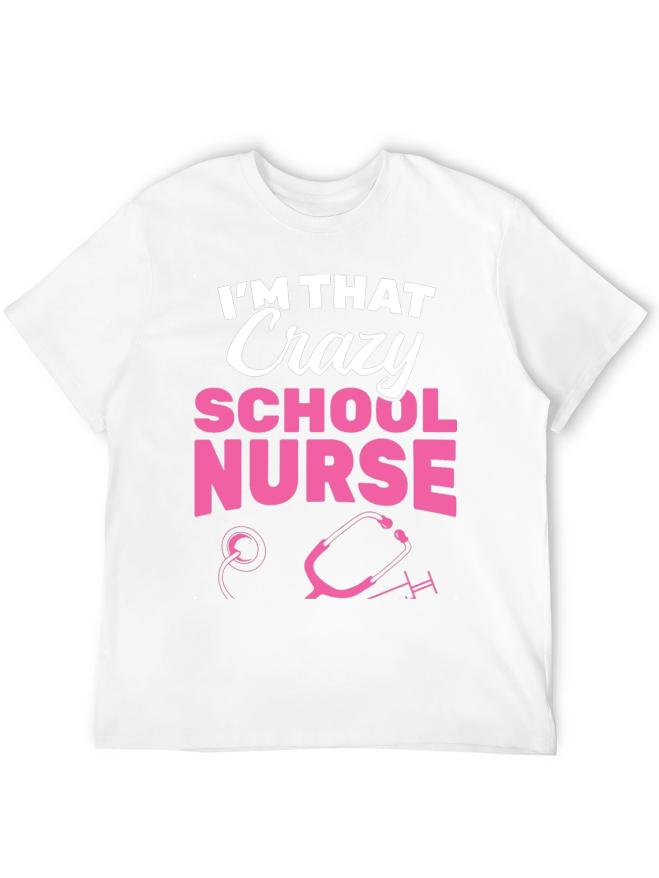 Crazy School Nurse Graphic Tee