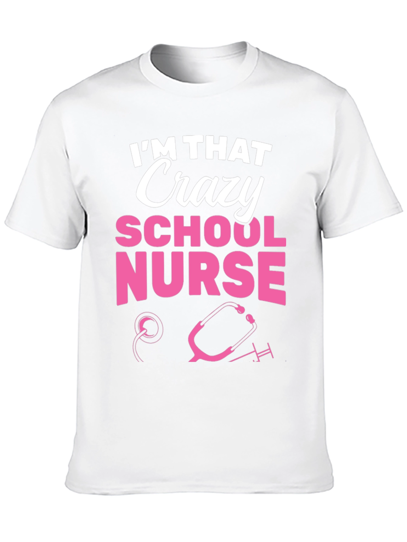 Crazy School Nurse Graphic Tee