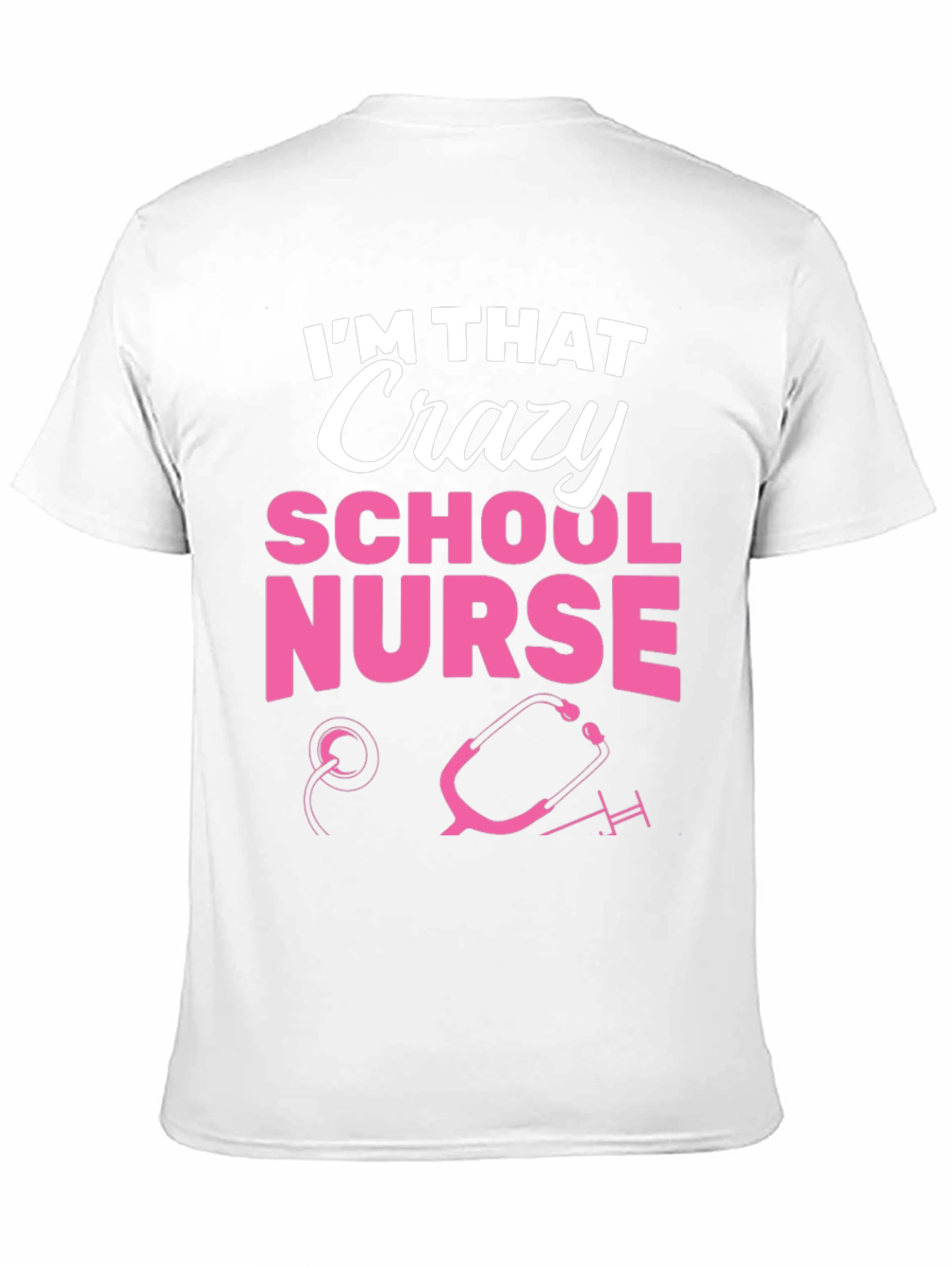 Crazy School Nurse Graphic Tee