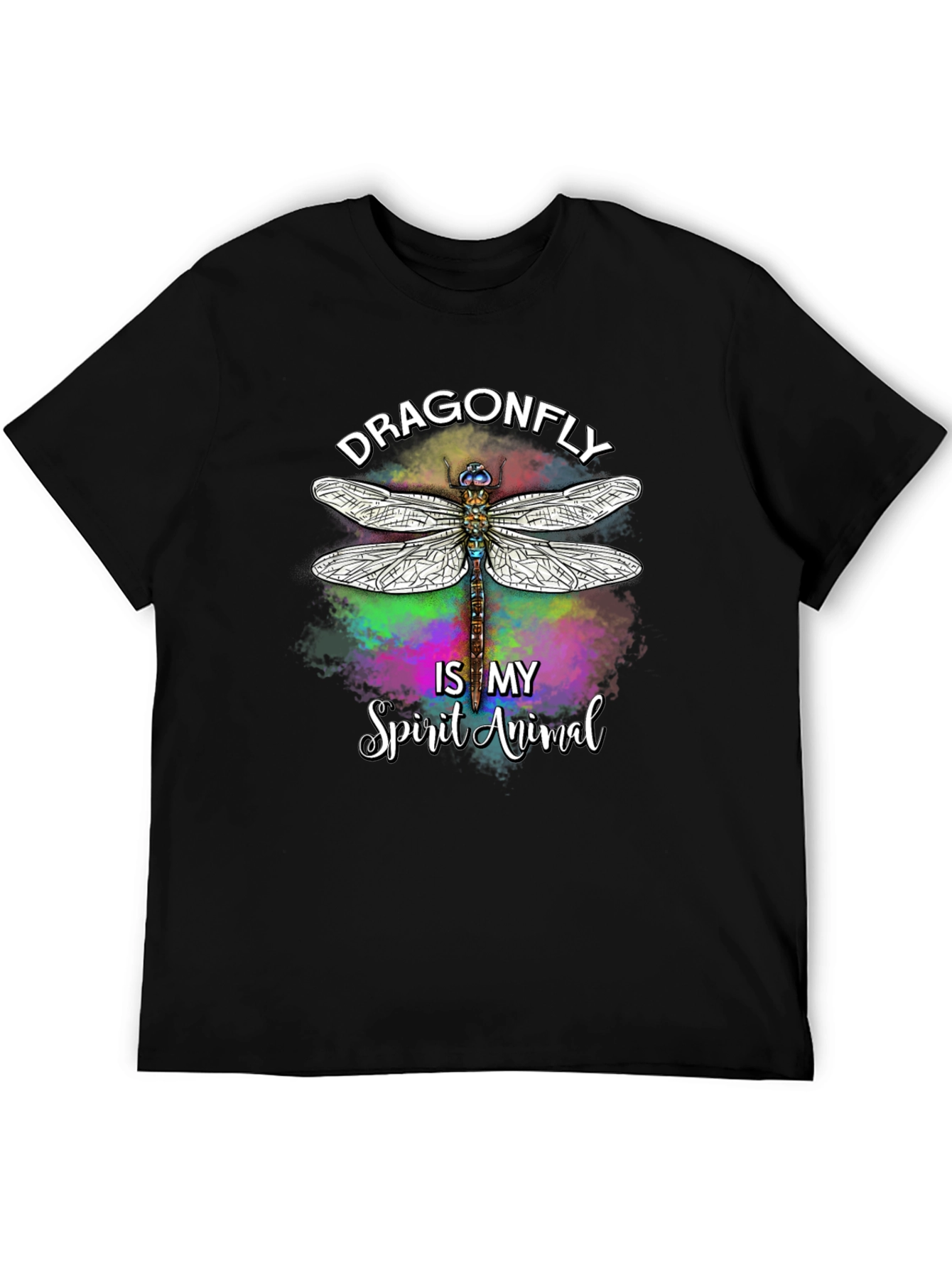 Dragonfly Spirit Animal Graphic T-Shirt