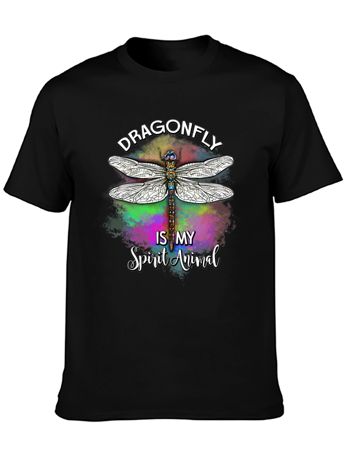 Dragonfly Spirit Animal Graphic T-Shirt