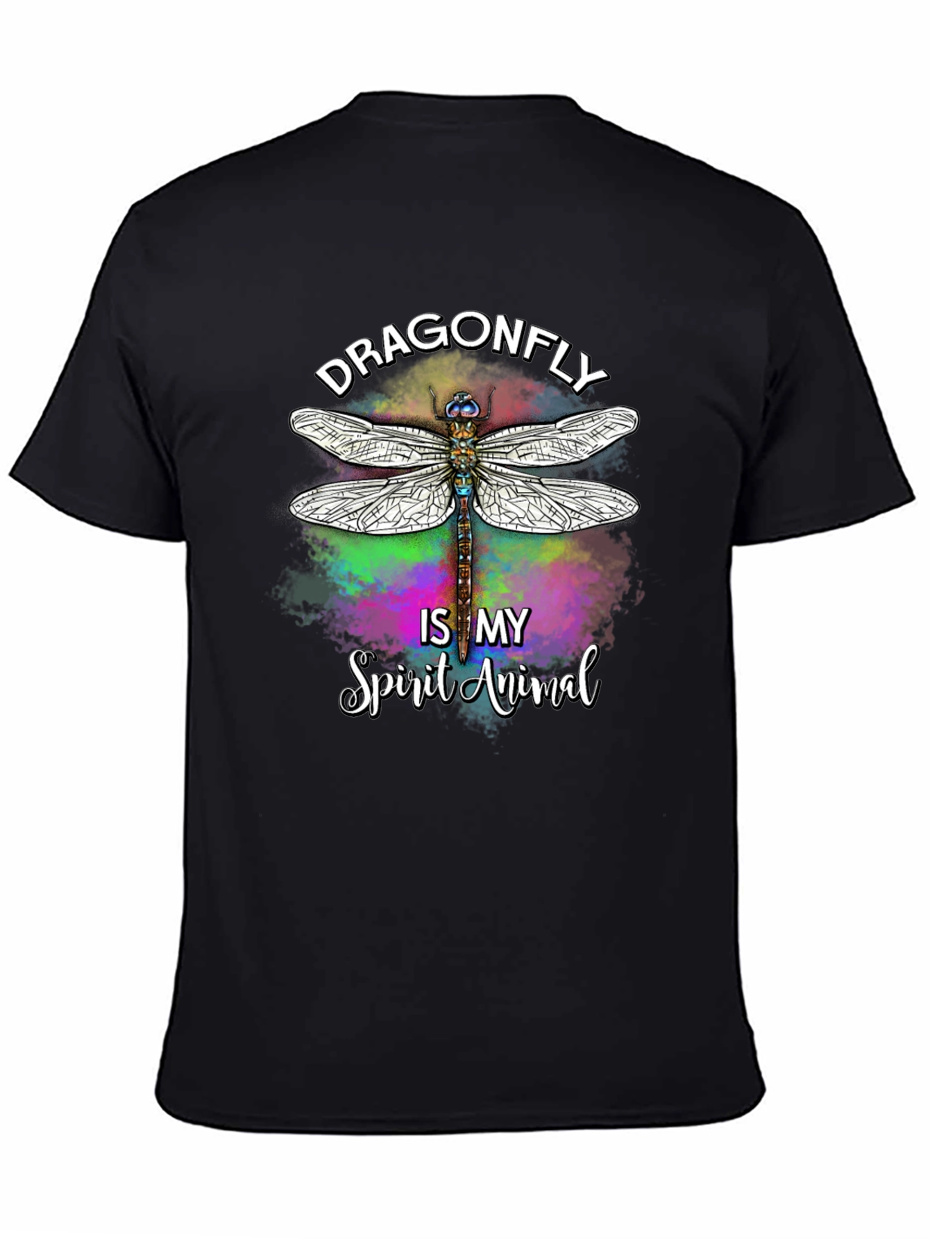 Dragonfly Spirit Animal Graphic T-Shirt