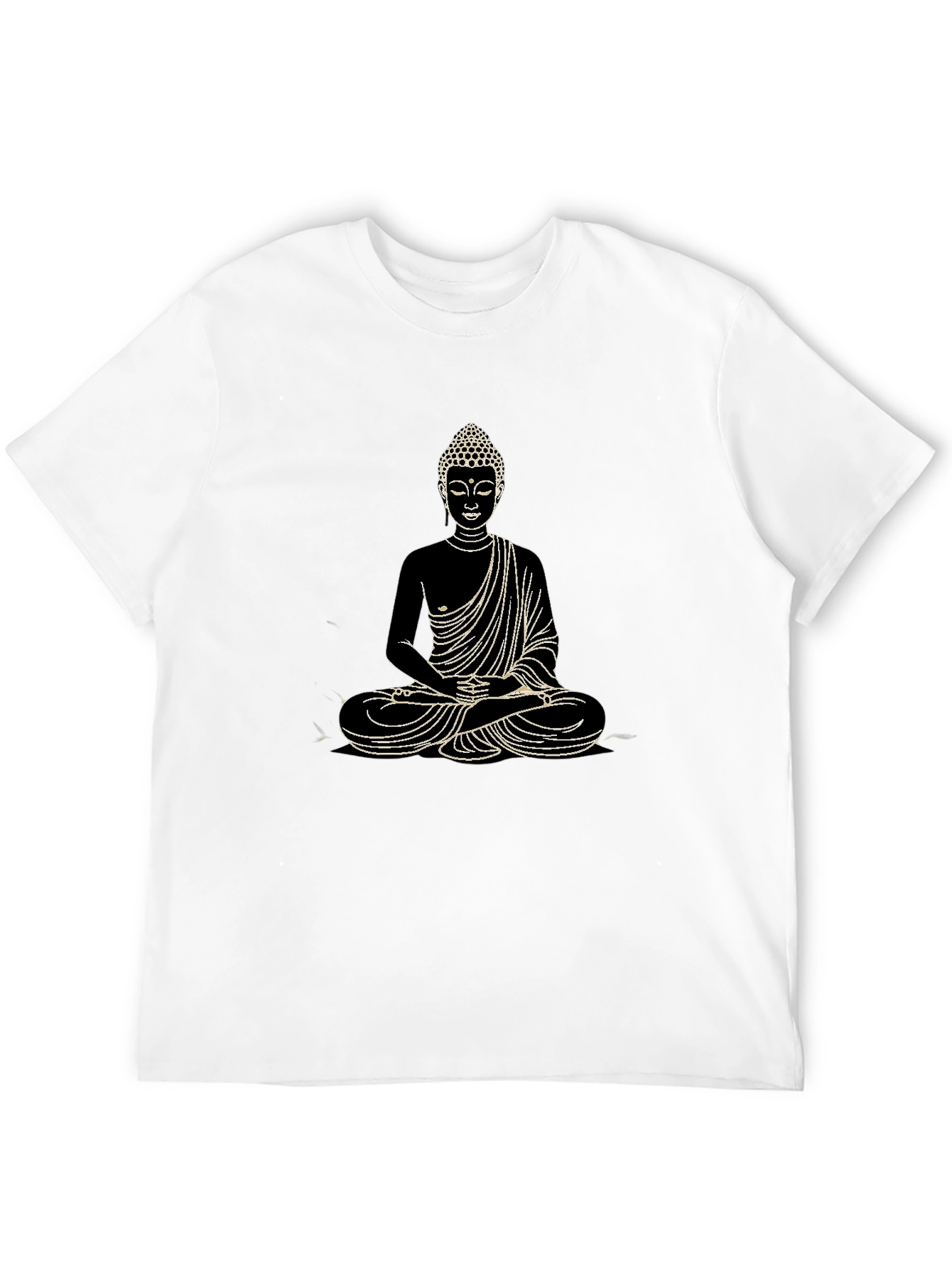 Buddha Graphic Tee - Stylish & Spiritual Design