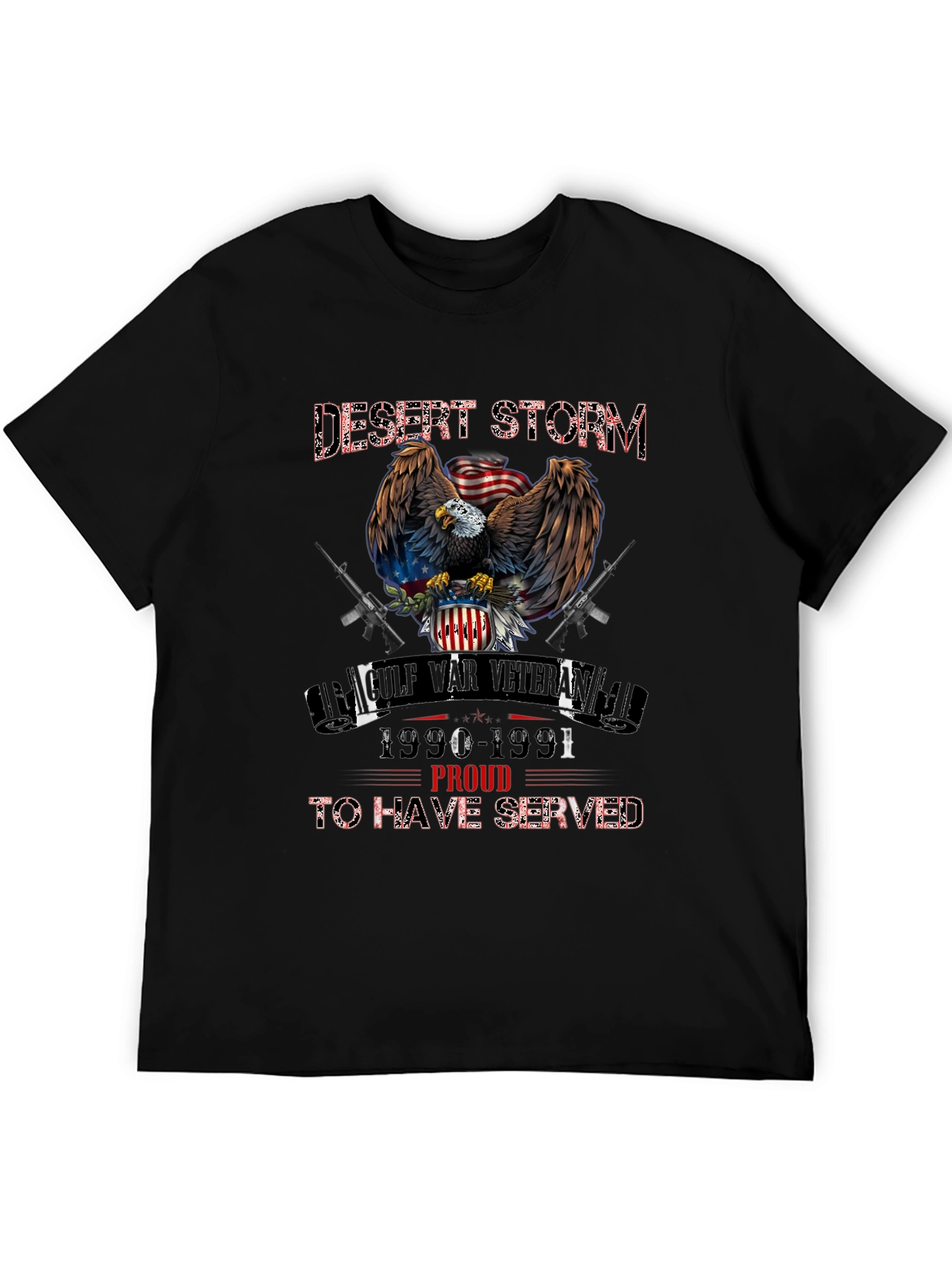 Desert Storm Veteran Graphic T-Shirt