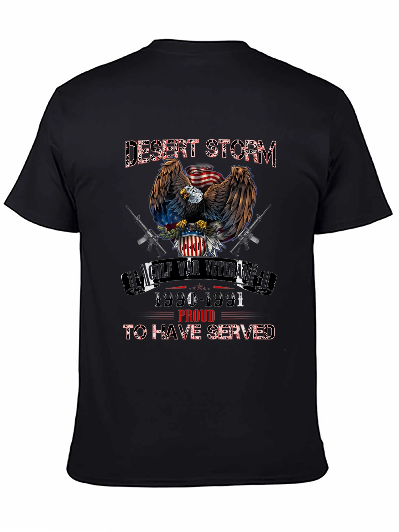 Desert Storm Veteran Graphic T-Shirt