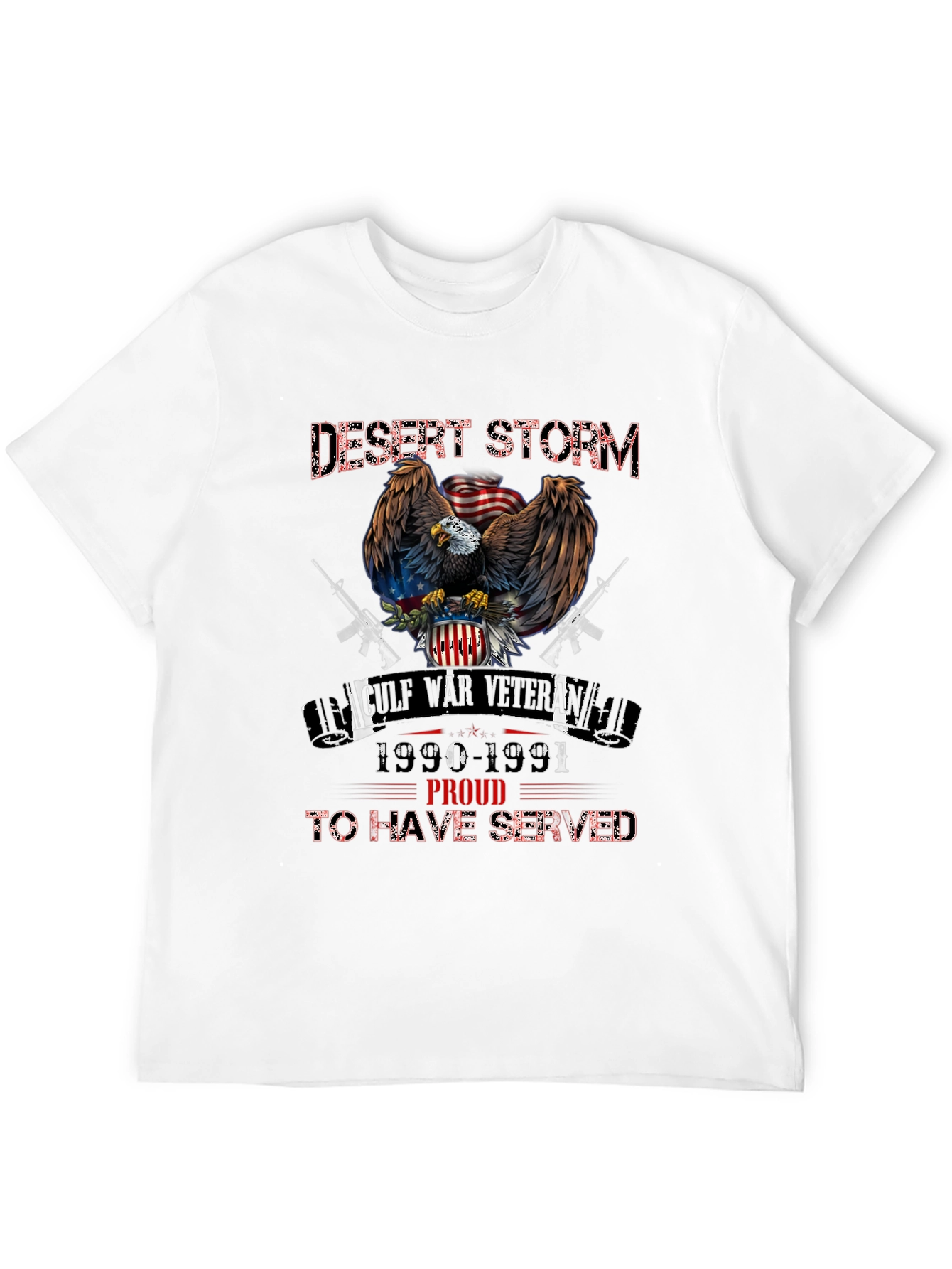 Desert Storm Veteran Graphic T-Shirt
