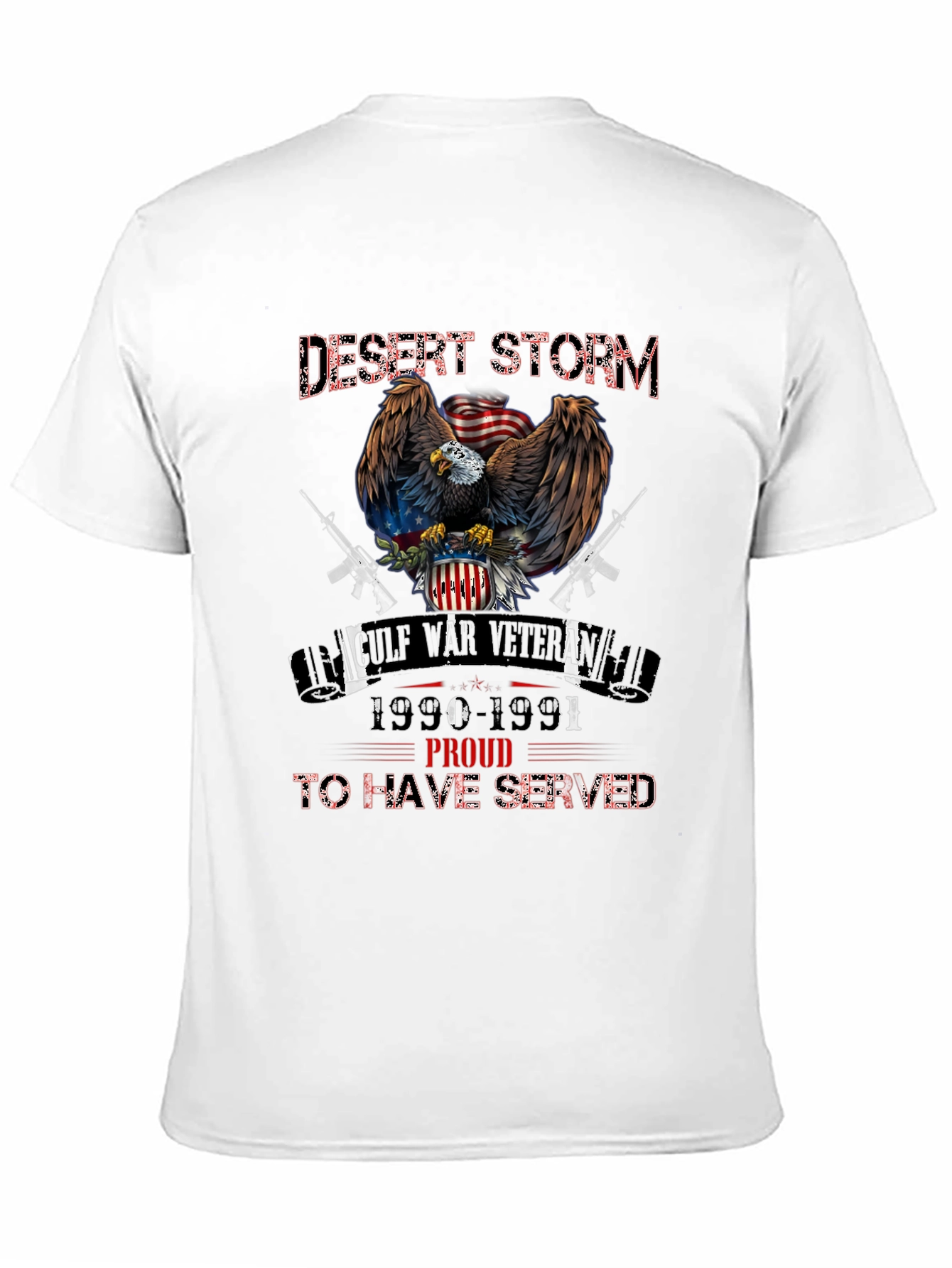 Desert Storm Veteran Graphic T-Shirt