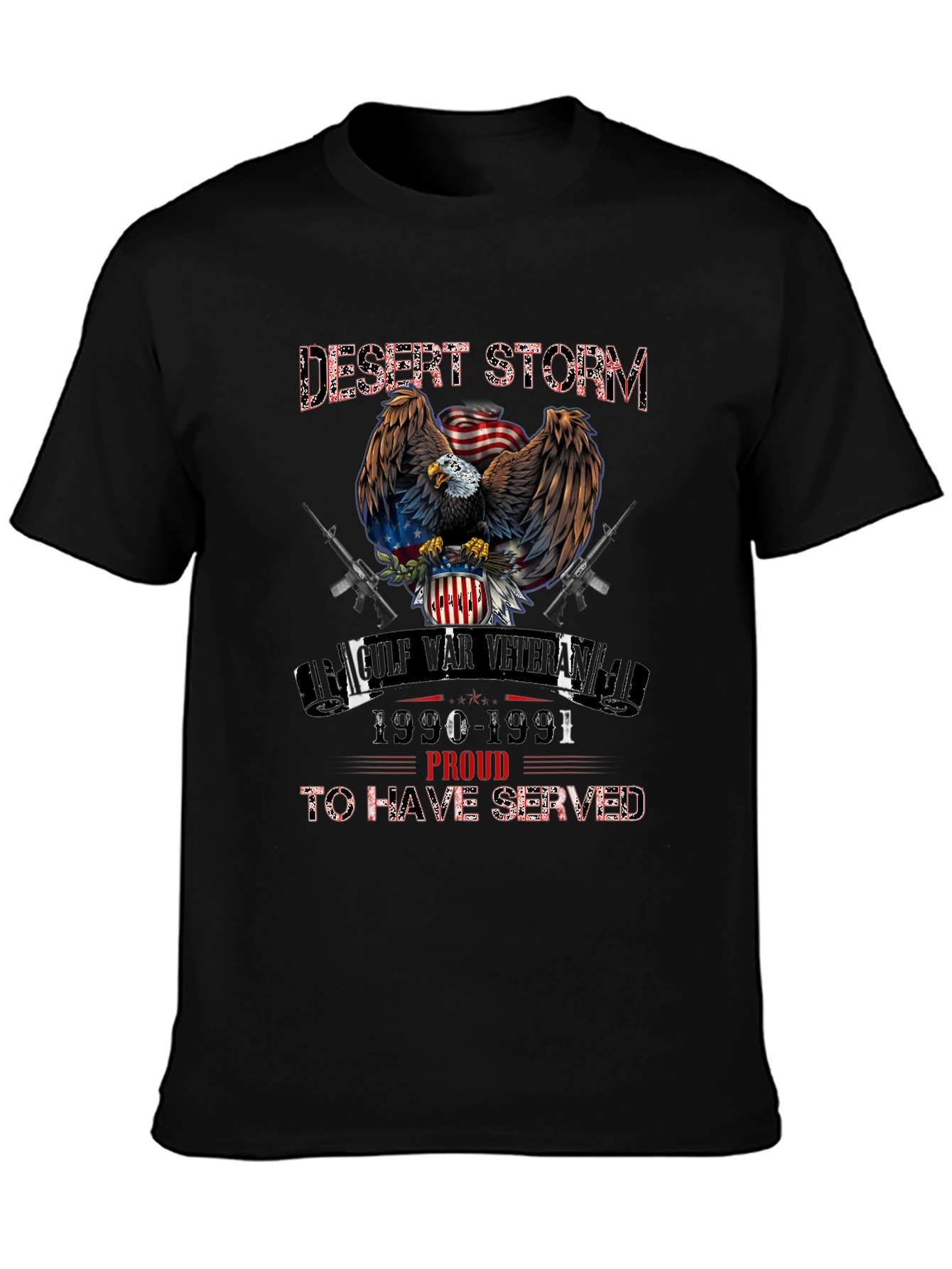 Desert Storm Veteran Graphic T-Shirt