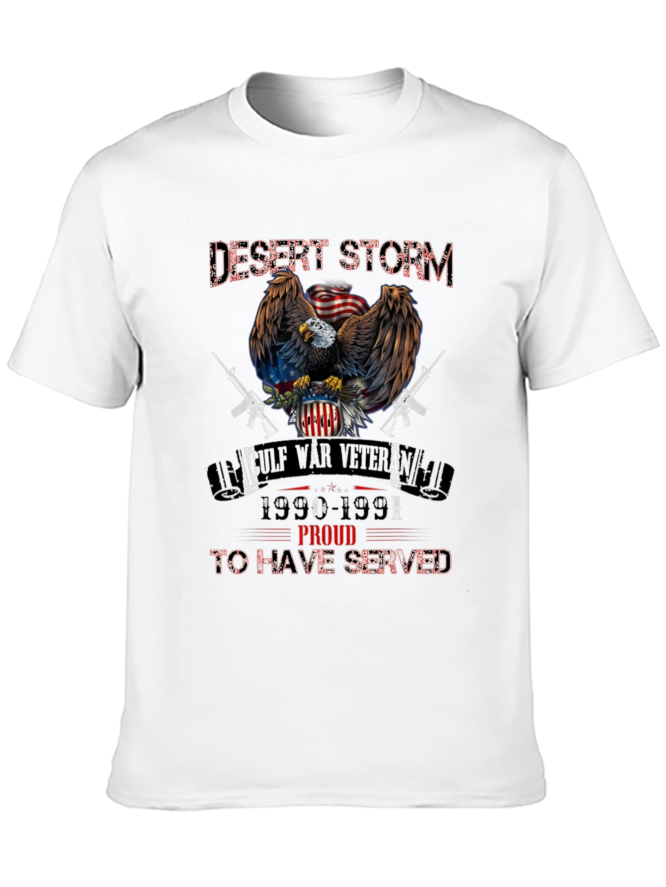 Desert Storm Veteran Graphic T-Shirt