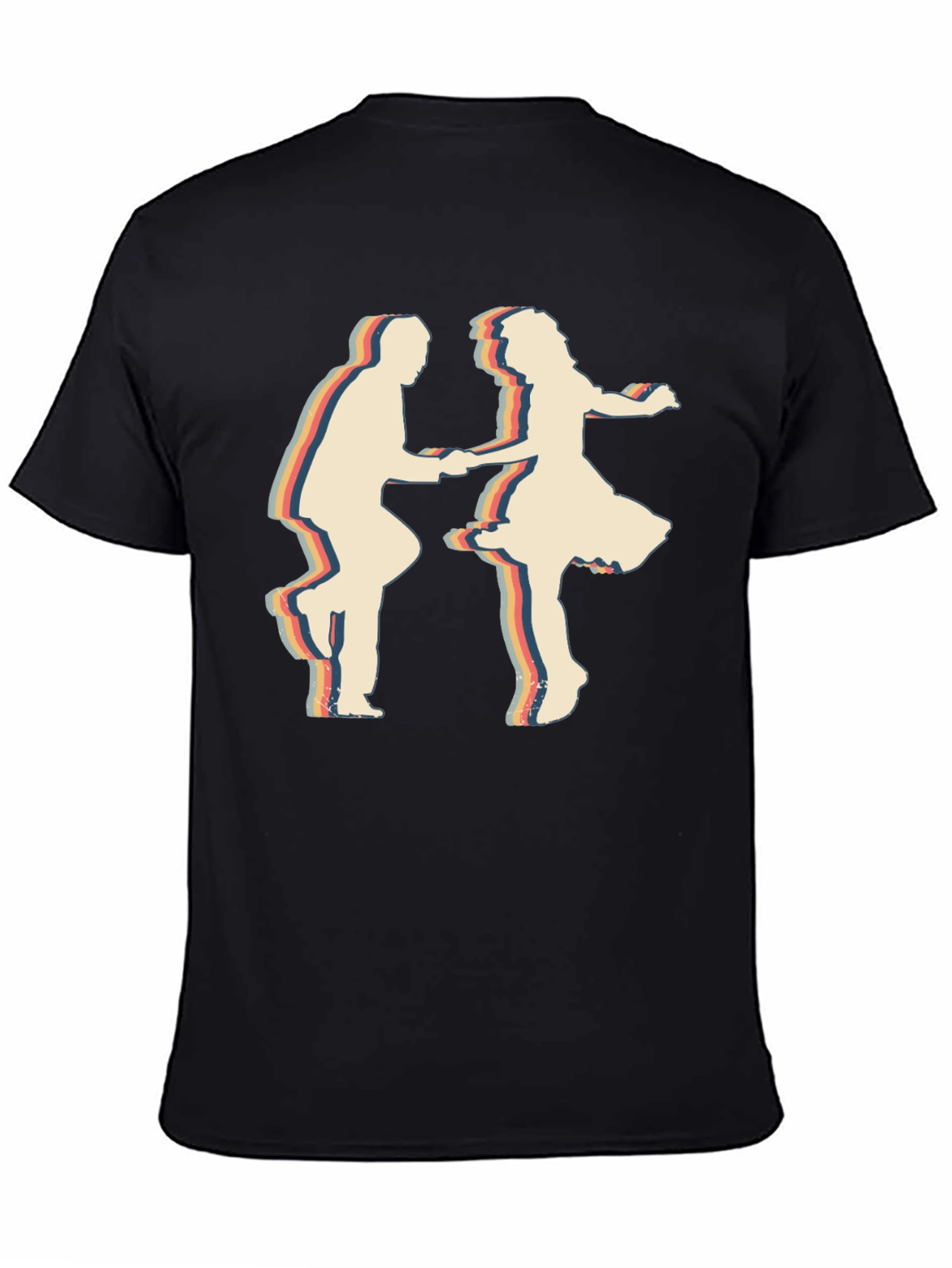 Retro Dance Silhouette Graphic Tee