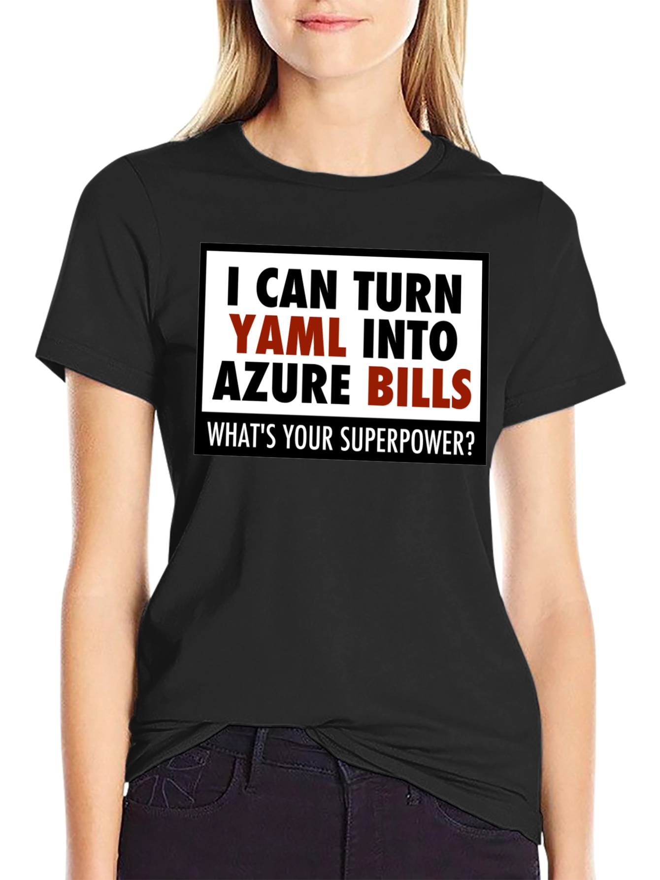 YAML to Azure Bills Funny Programmer T-Shirt