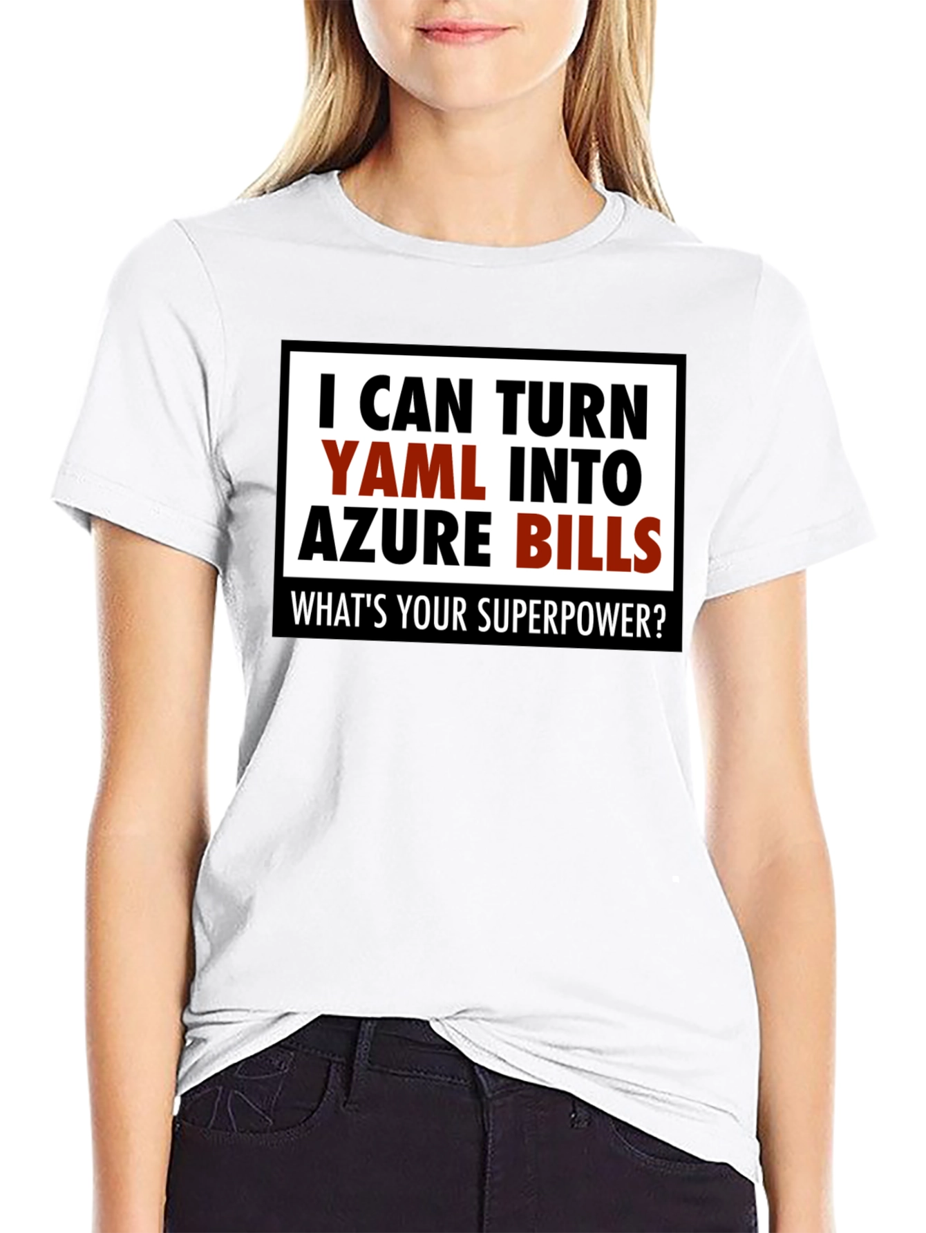 YAML to Azure Bills Funny Programmer T-Shirt
