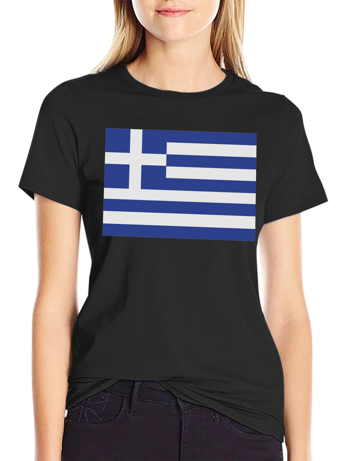Greek Flag T-Shirt - Show Your Pride!