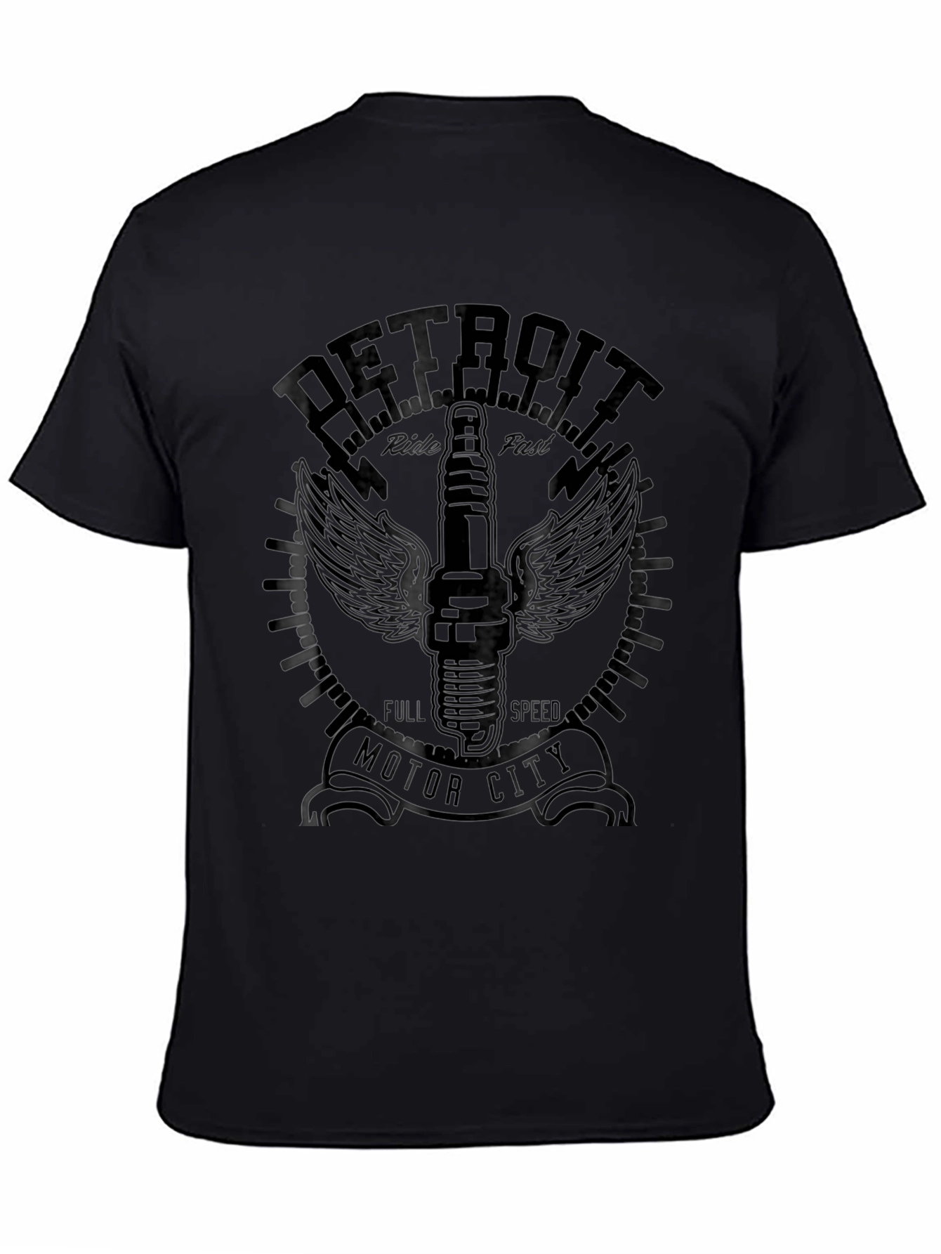 Detroit Motor City Graphic T-Shirt