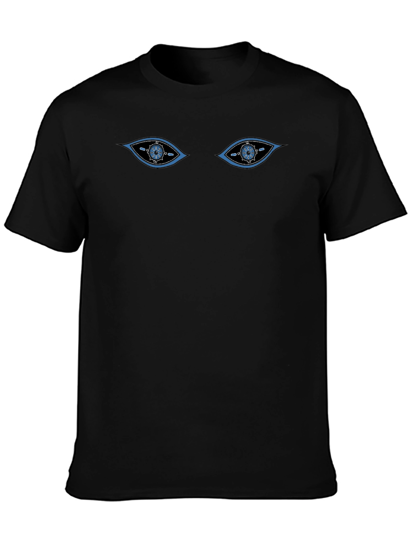 Mystic Eye Graphic Black Tee