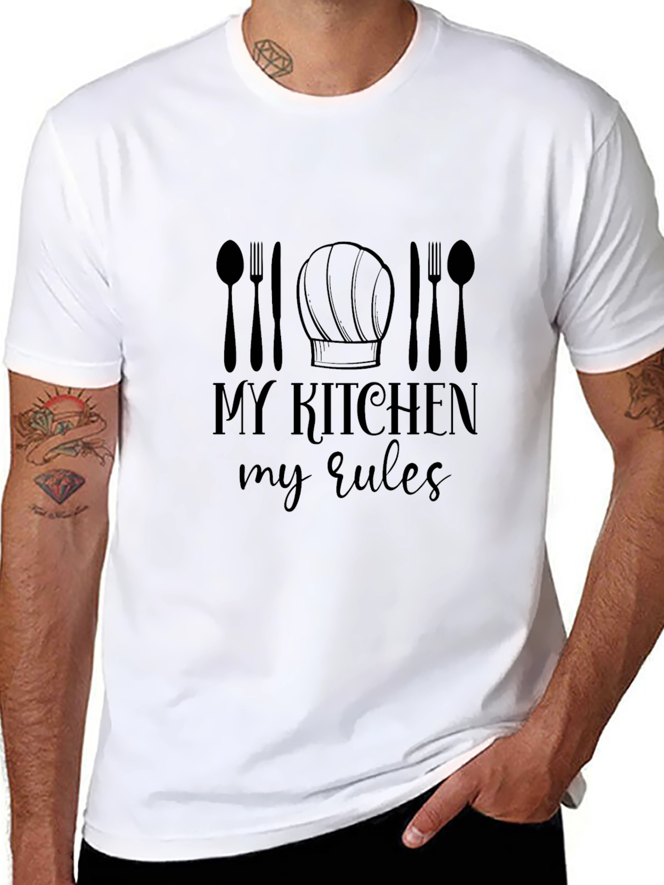 My Kitchen My Rules Graphic Tee