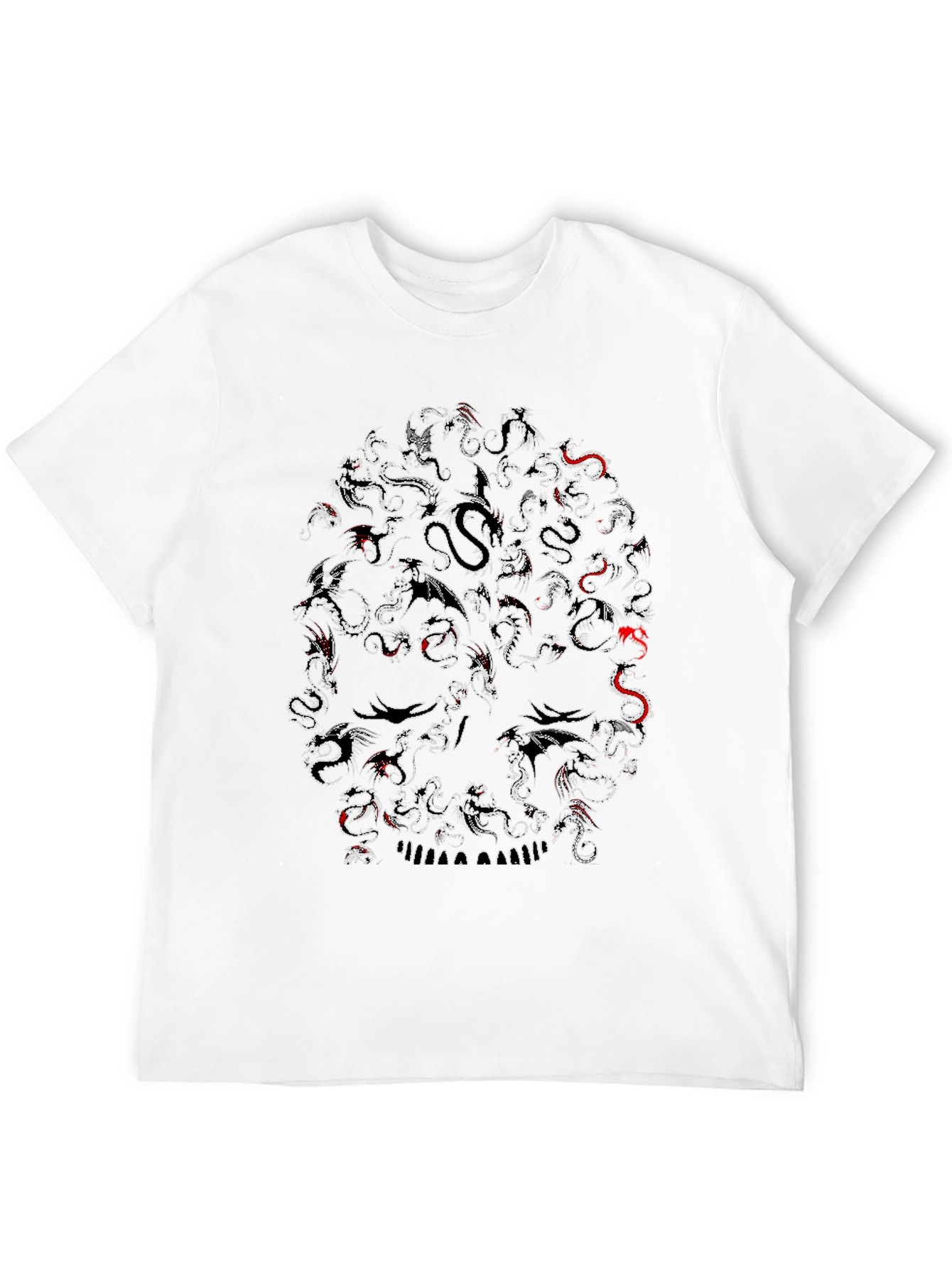 Dragon Skull Black T-Shirt