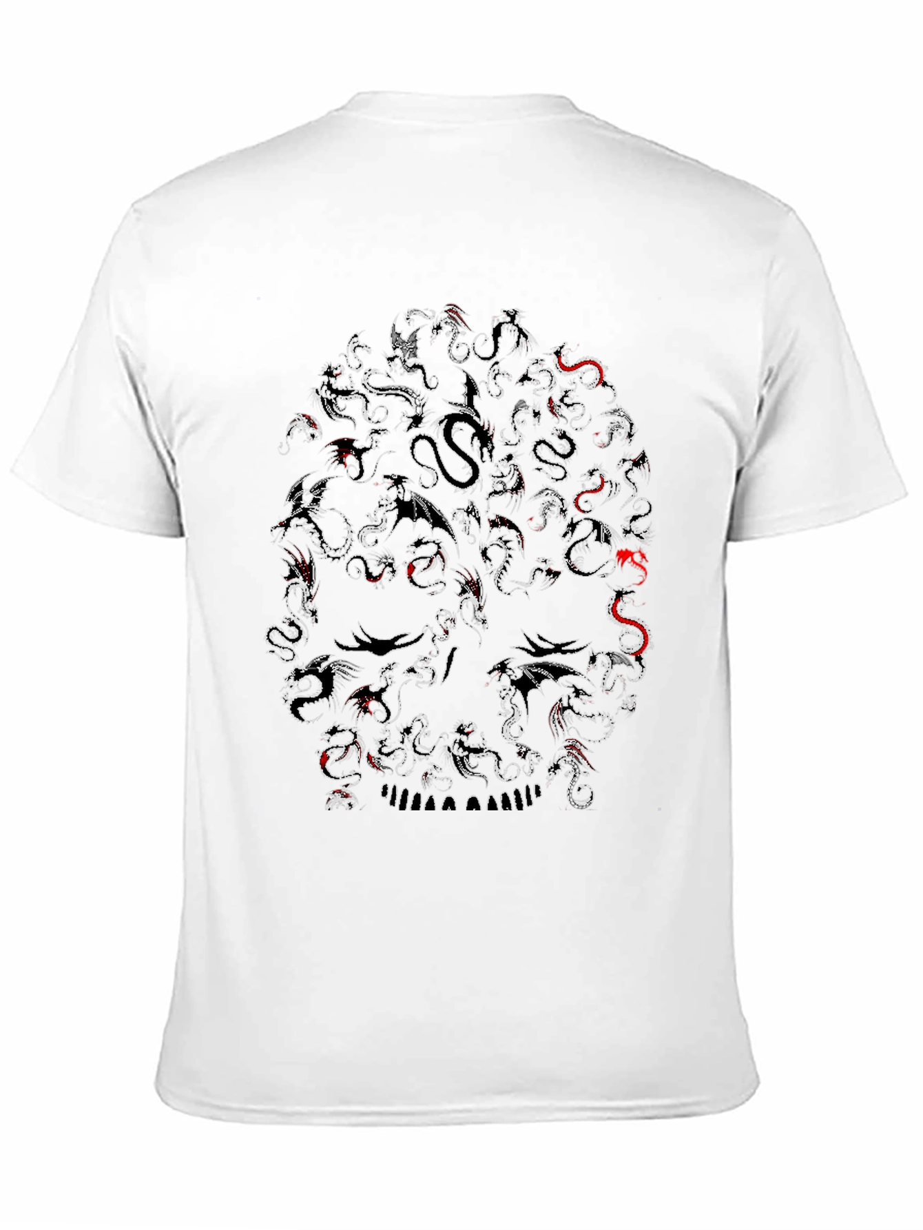 Dragon Skull Black T-Shirt