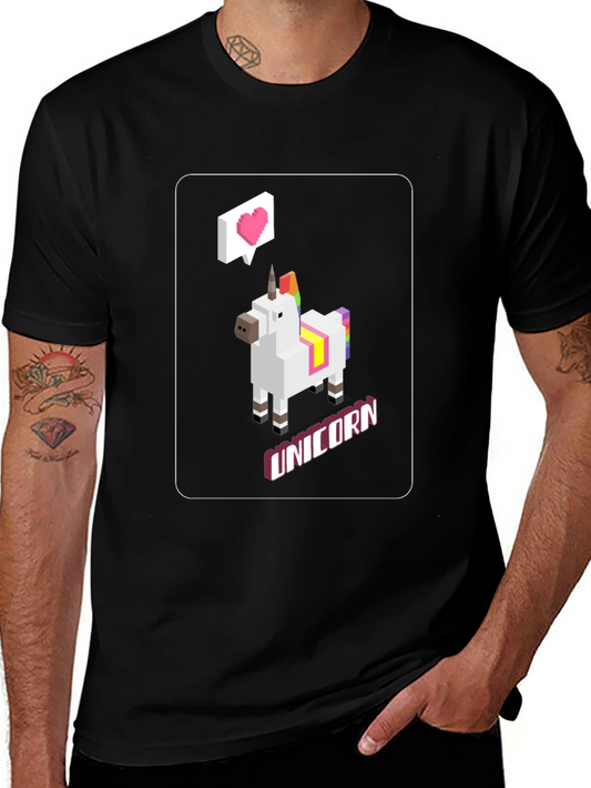 Pixel Art Unicorn T-Shirt - Unique & Fun