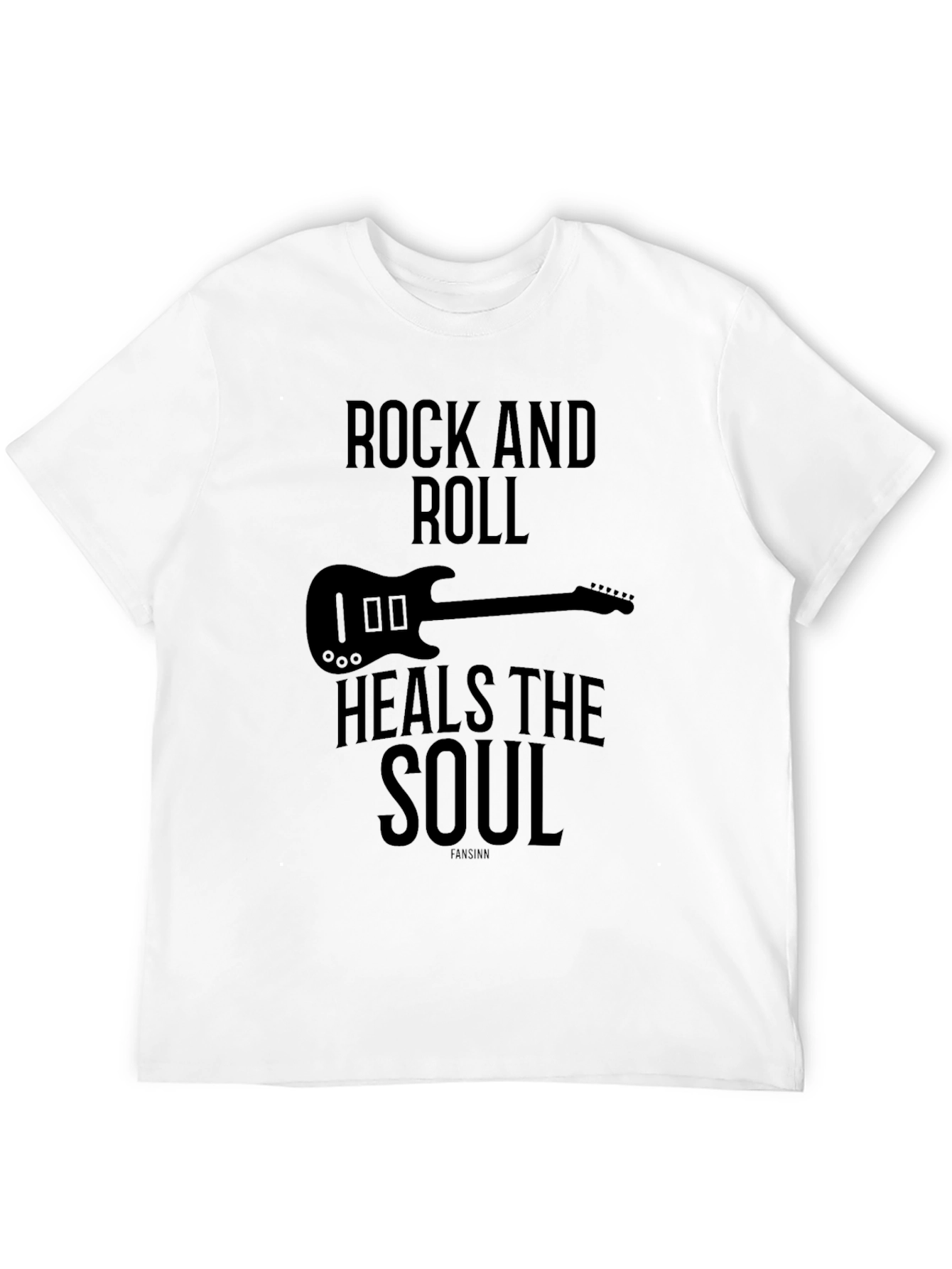 Rock and Roll Heals Soul T-Shirt - Graphic Tee