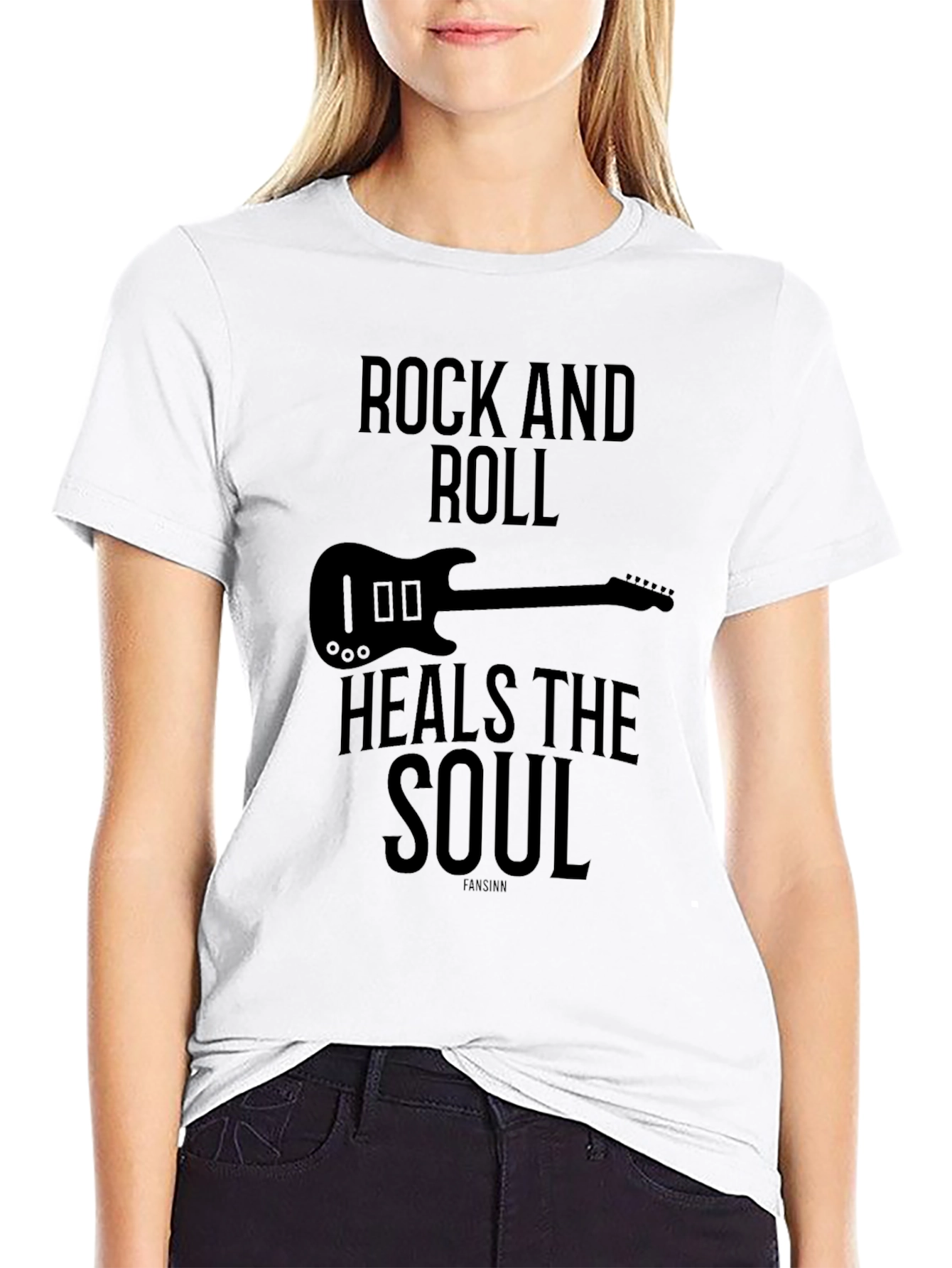 Rock and Roll Heals Soul T-Shirt - Graphic Tee