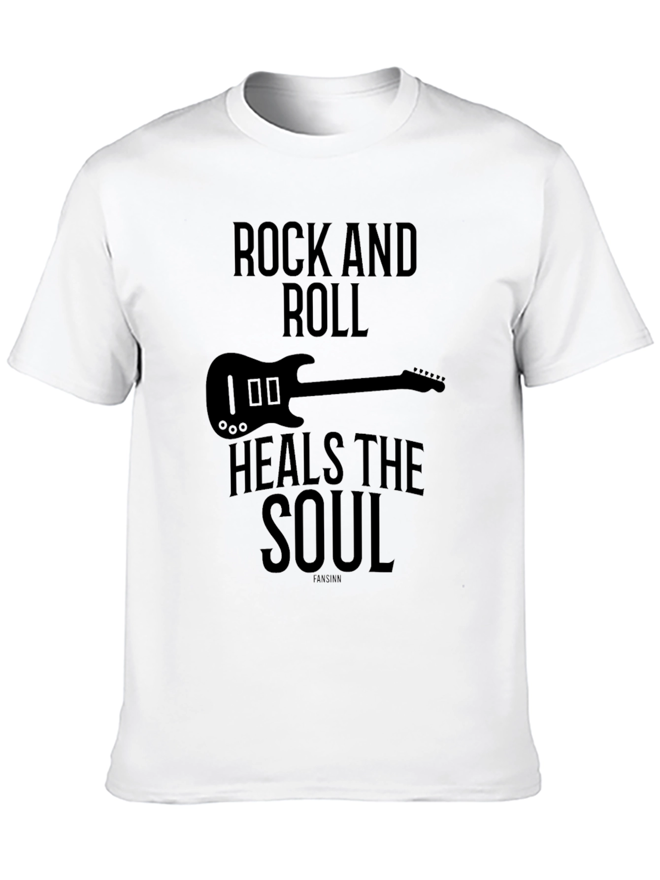 Rock and Roll Heals Soul T-Shirt - Graphic Tee