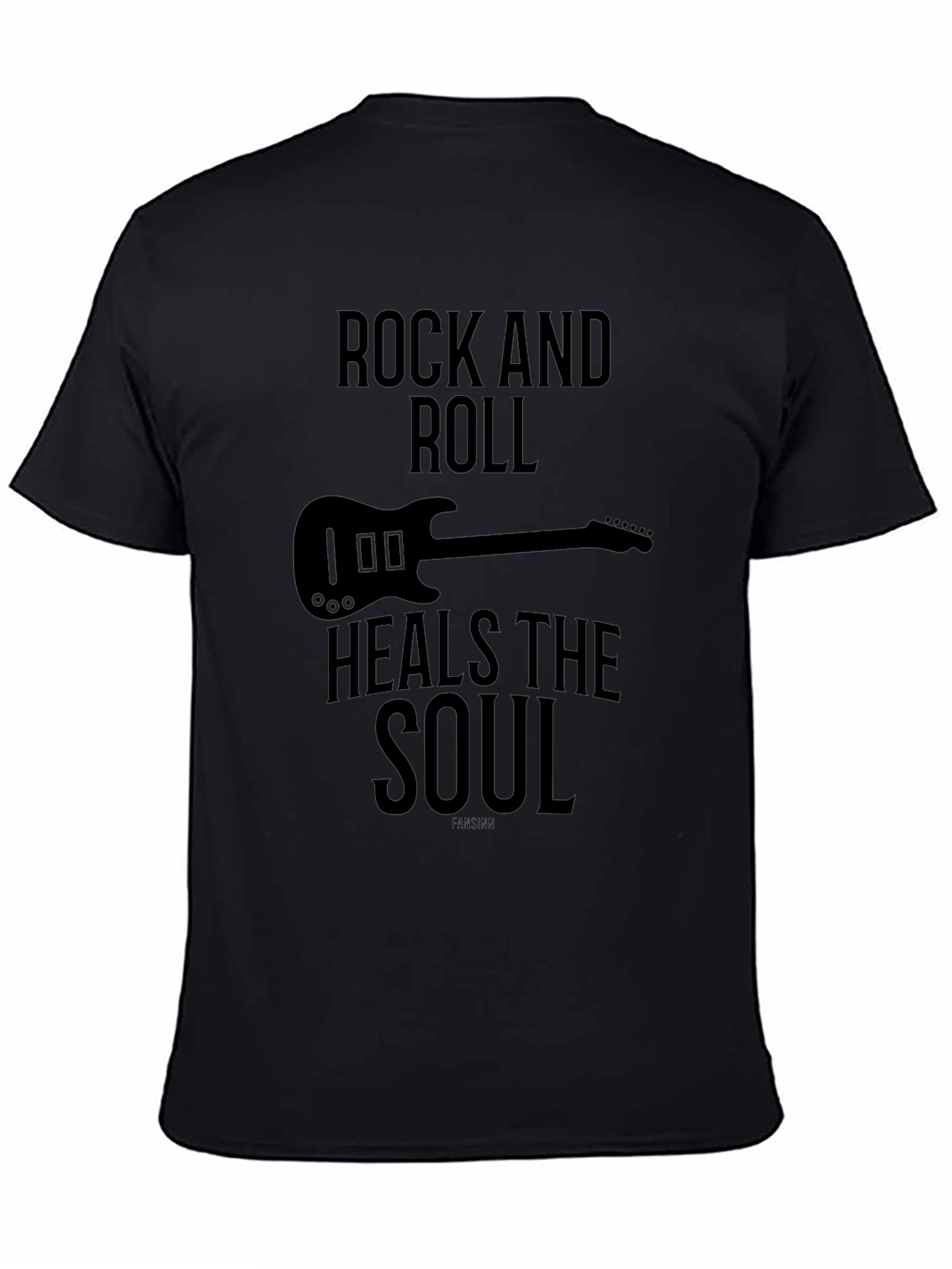 Rock and Roll Heals Soul T-Shirt - Graphic Tee
