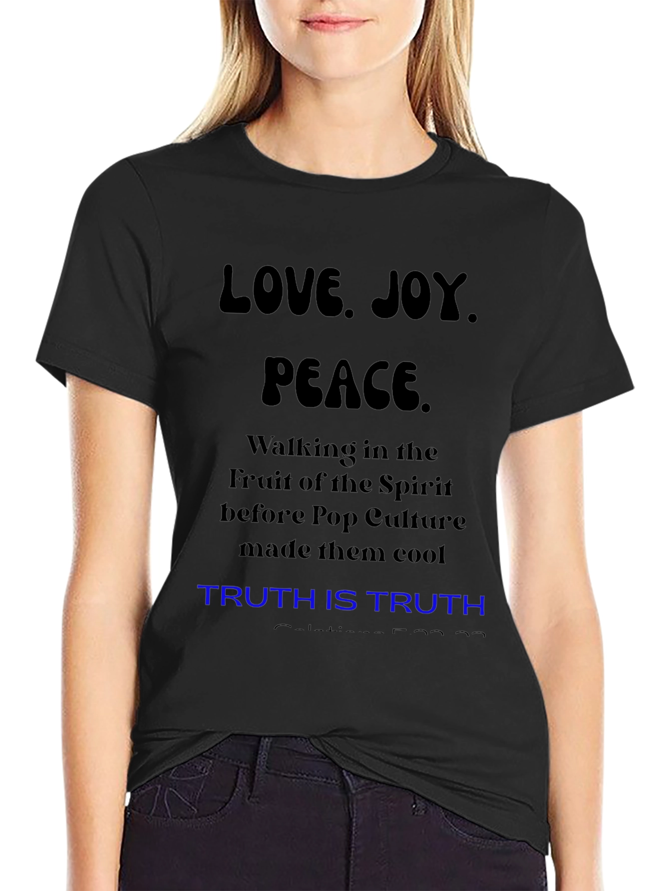 Love Joy Peace T-Shirt: Fruit of the Spirit