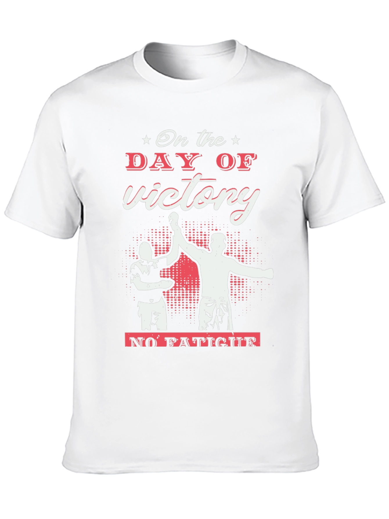 Victory Day Black Graphic Tee - Celebrate Success
