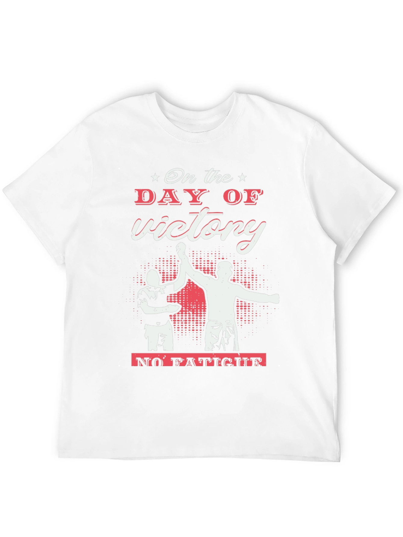 Victory Day Black Graphic Tee - Celebrate Success