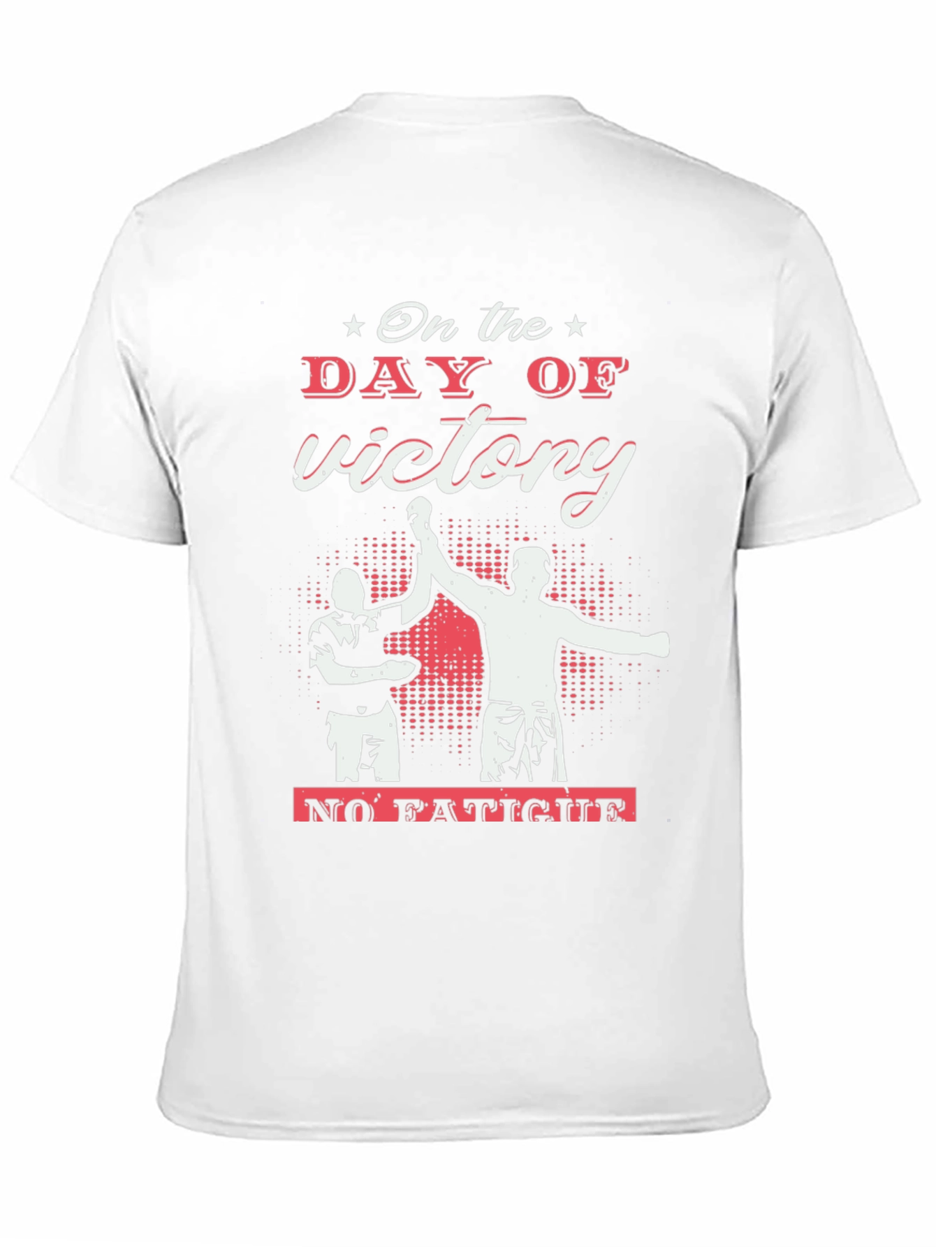 Victory Day Black Graphic Tee - Celebrate Success