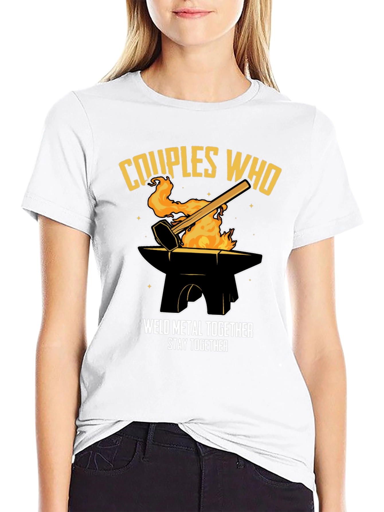 Couples Who Weld Together Stay Together T-Shirt