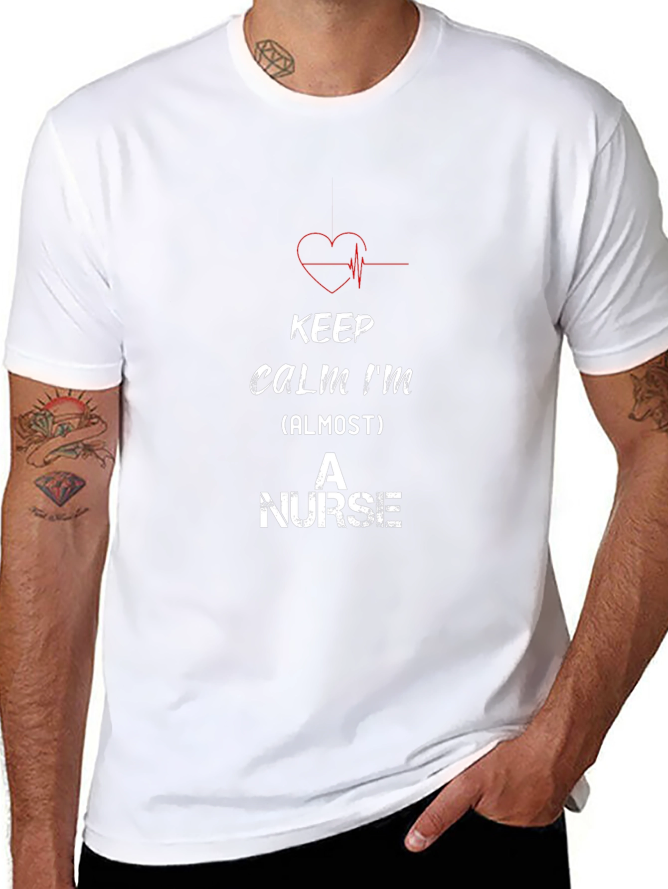 Keep Calm Almost A Nurse T-Shirt