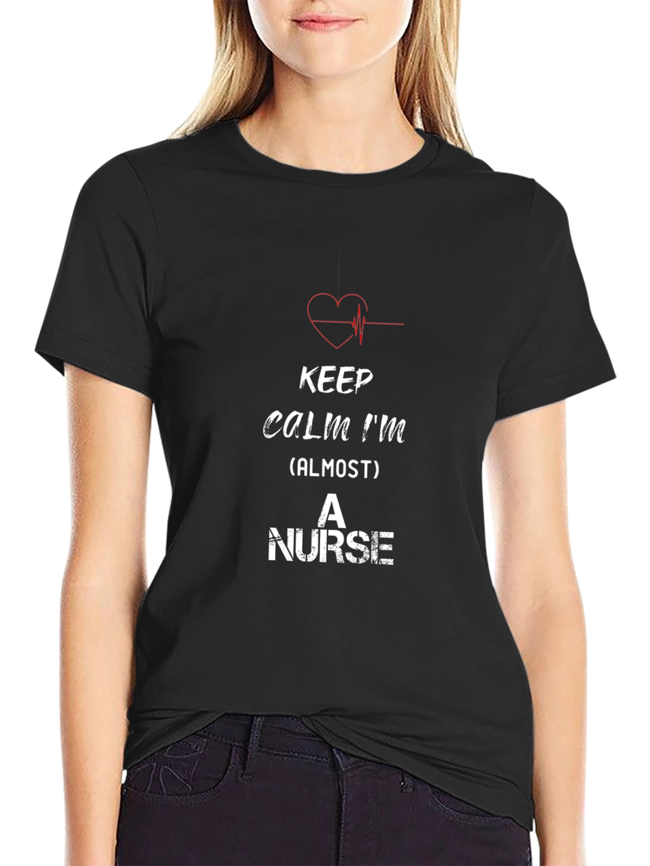 Keep Calm Almost A Nurse T-Shirt