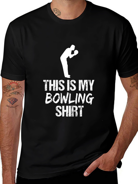 This Is My Bowling Shirt - Funny Bowler Tee