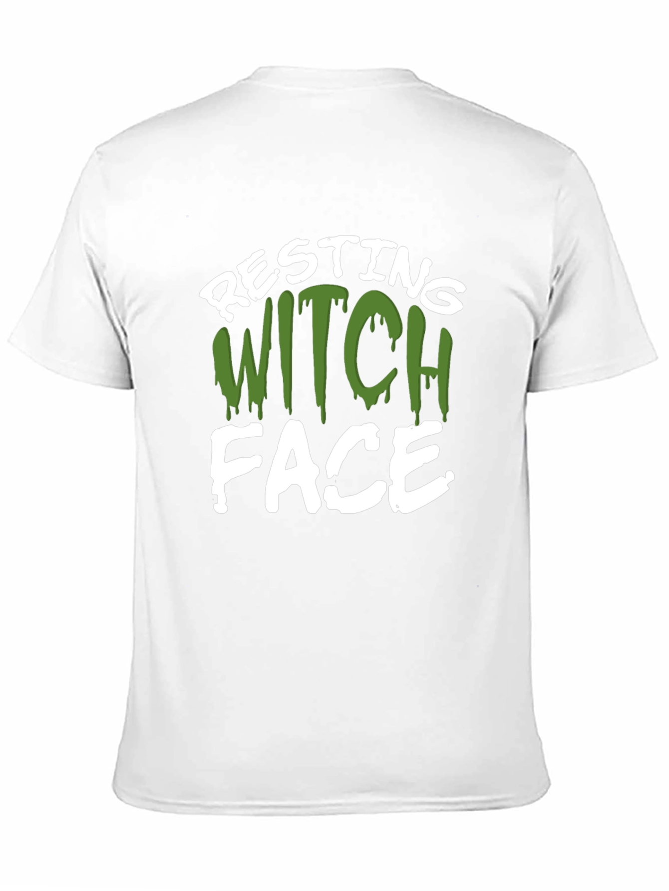 Resting Witch Face Halloween T-Shirt