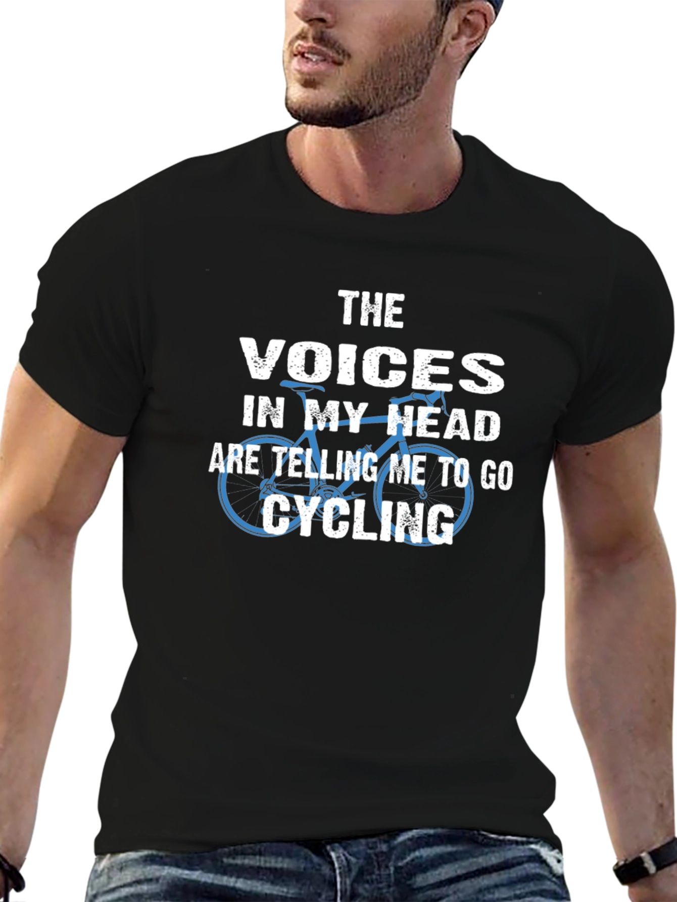 Cycling Voices T-Shirt - Bike Lover Tee