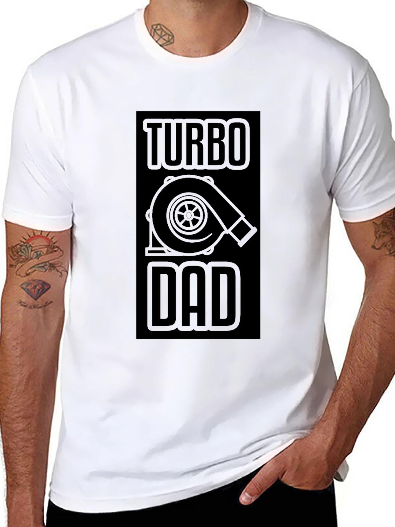 Turbo Dad Graphic T-Shirt