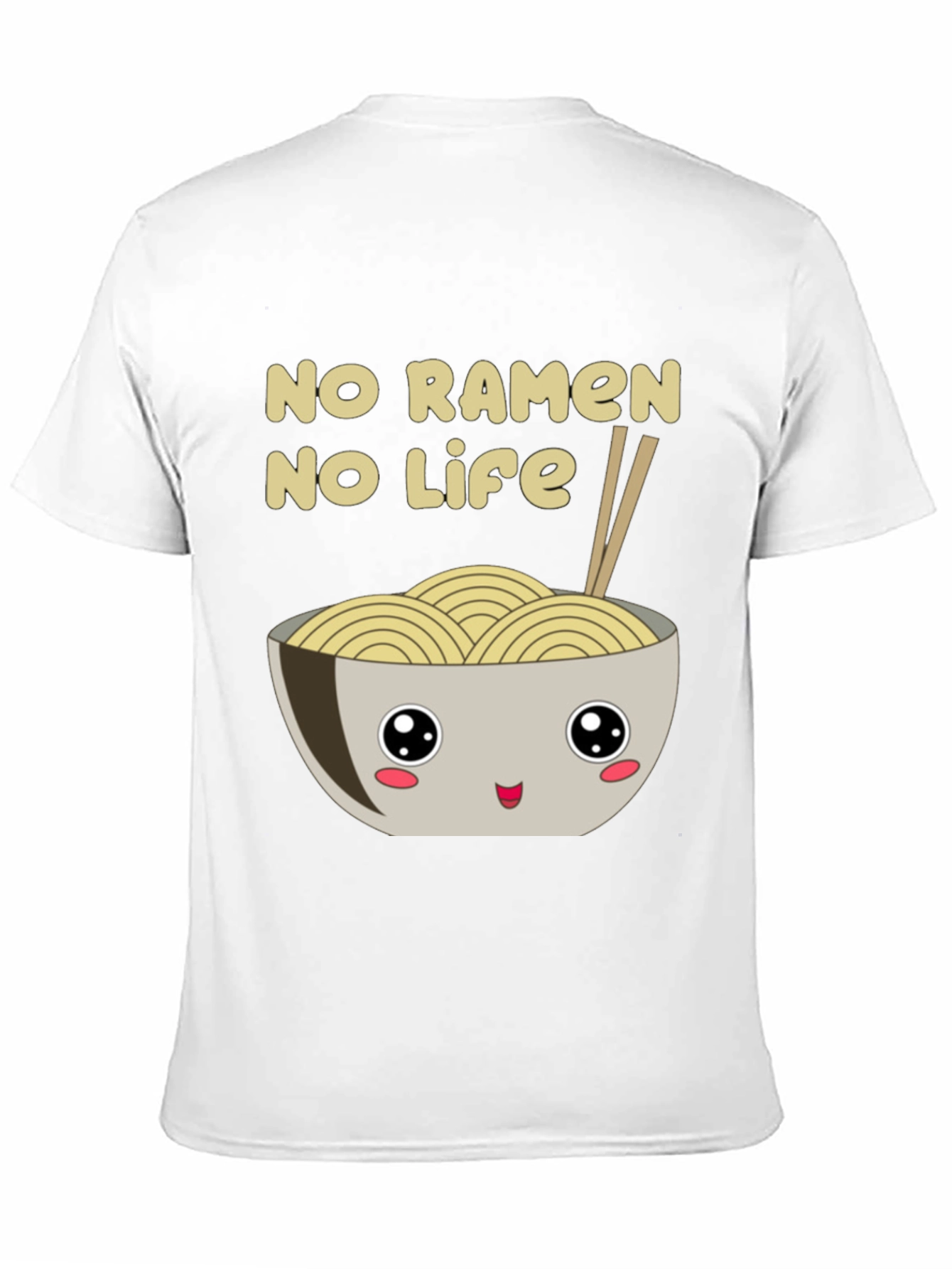 No Ramen No Life Graphic T-Shirt
