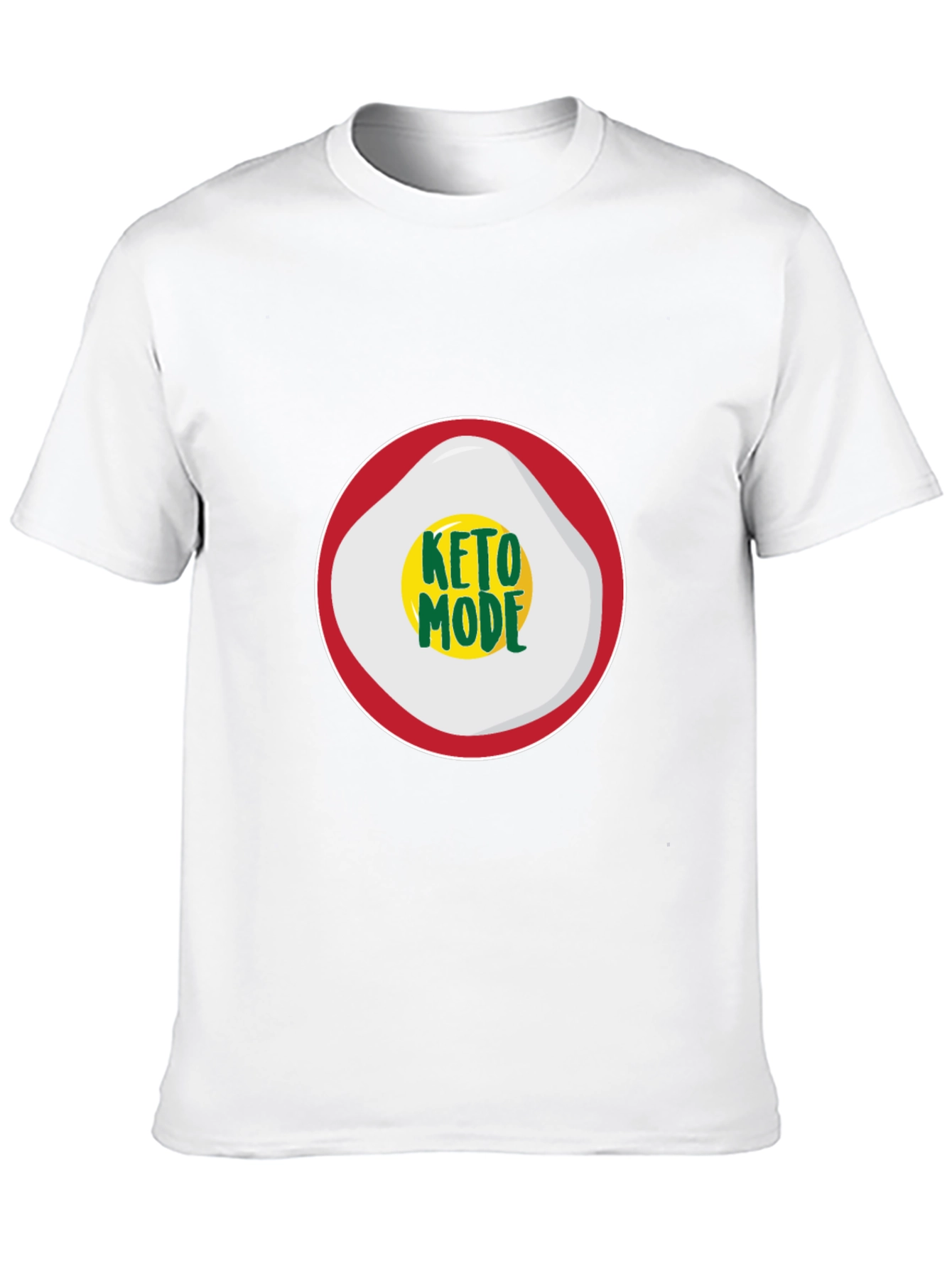 Keto Mode T-Shirt - Stylish Black Tee