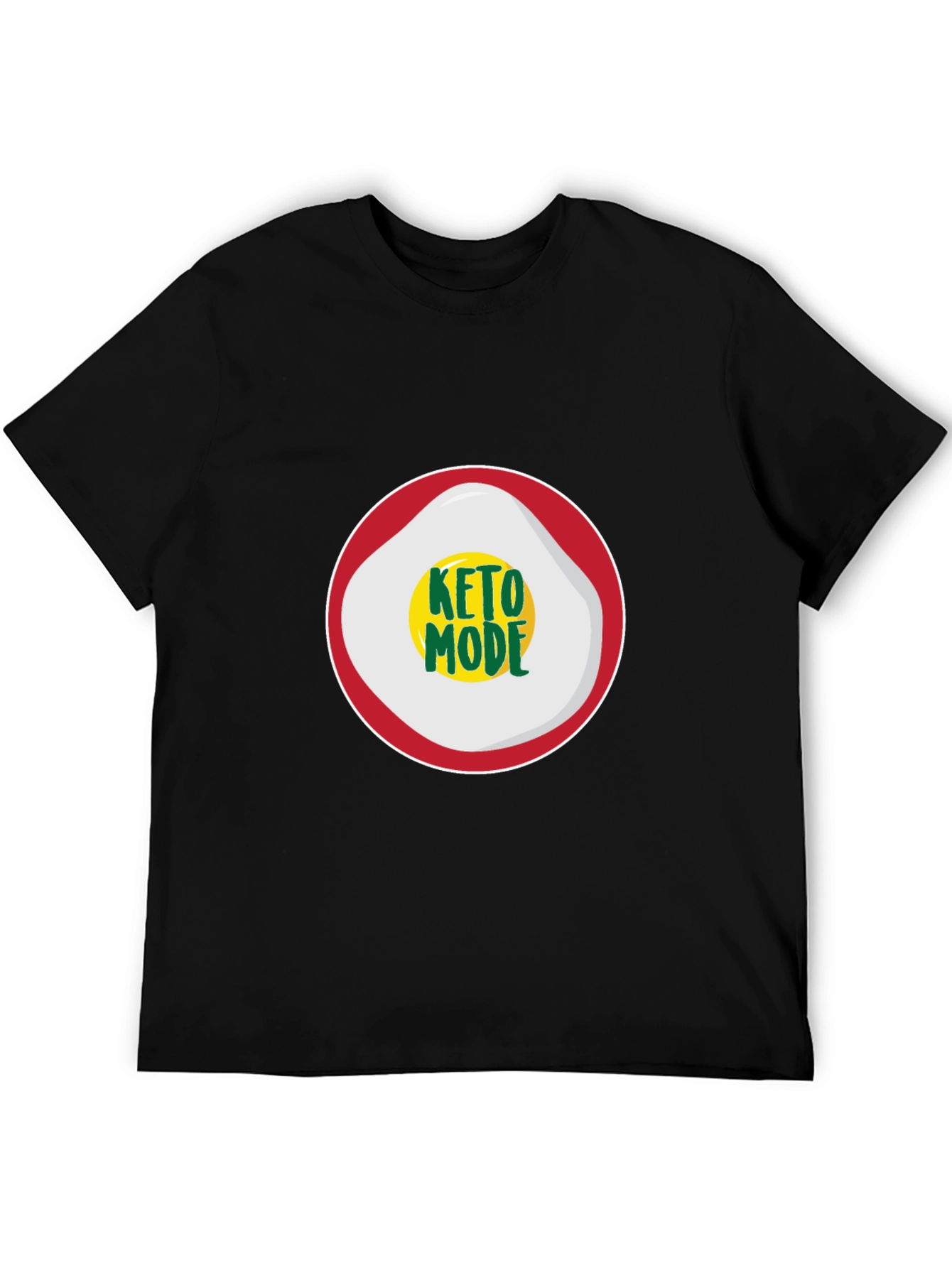 Keto Mode T-Shirt - Stylish Black Tee