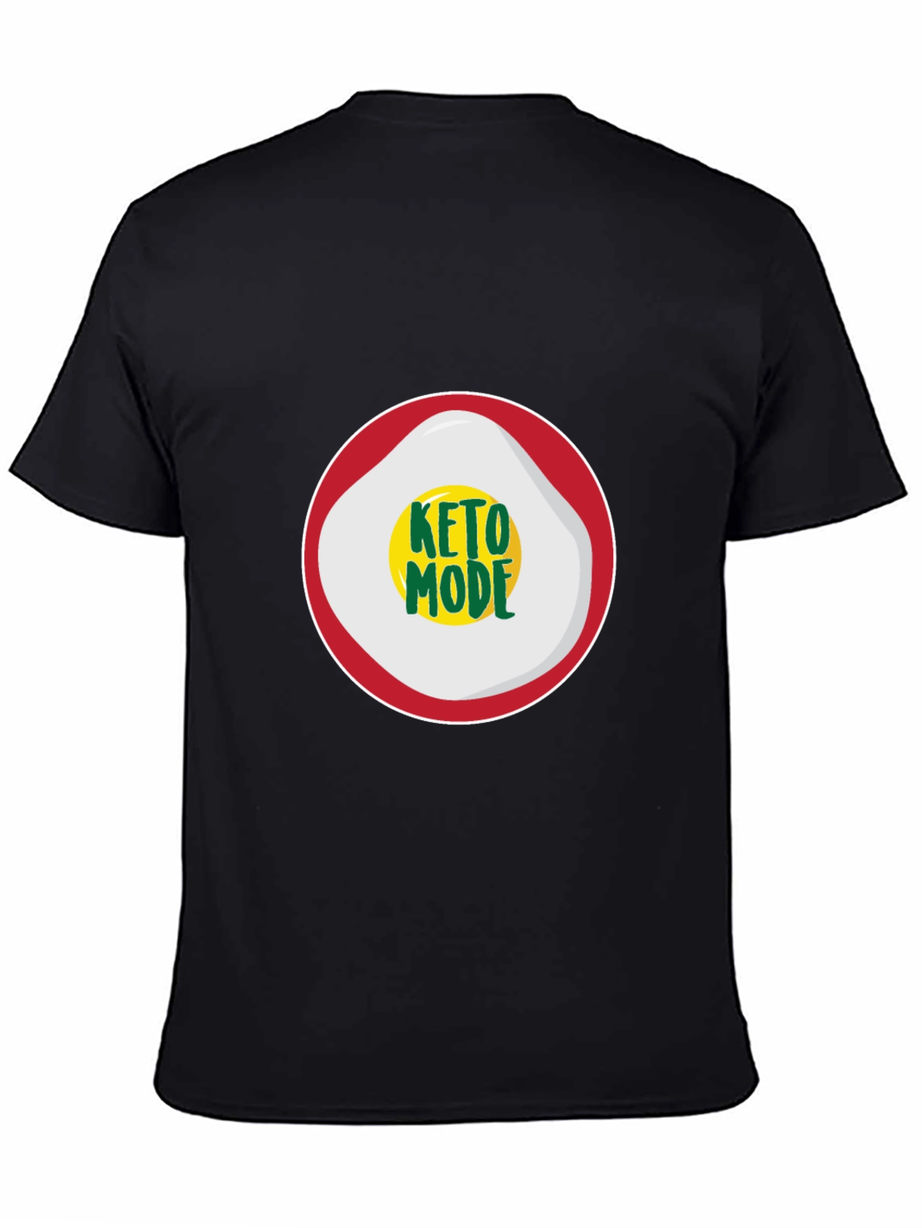 Keto Mode T-Shirt - Stylish Black Tee