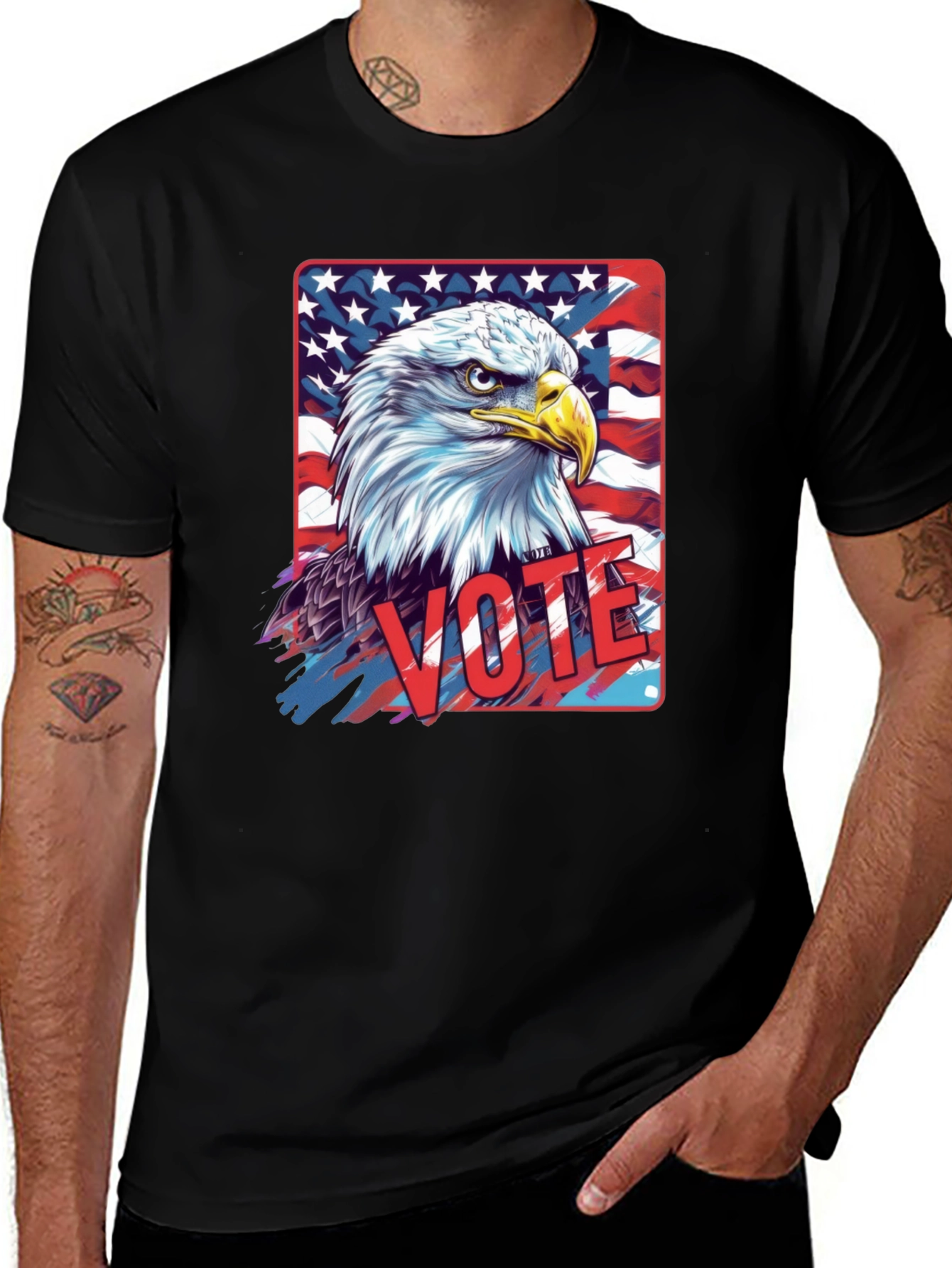 American Eagle Vote Patriotic T-Shirt