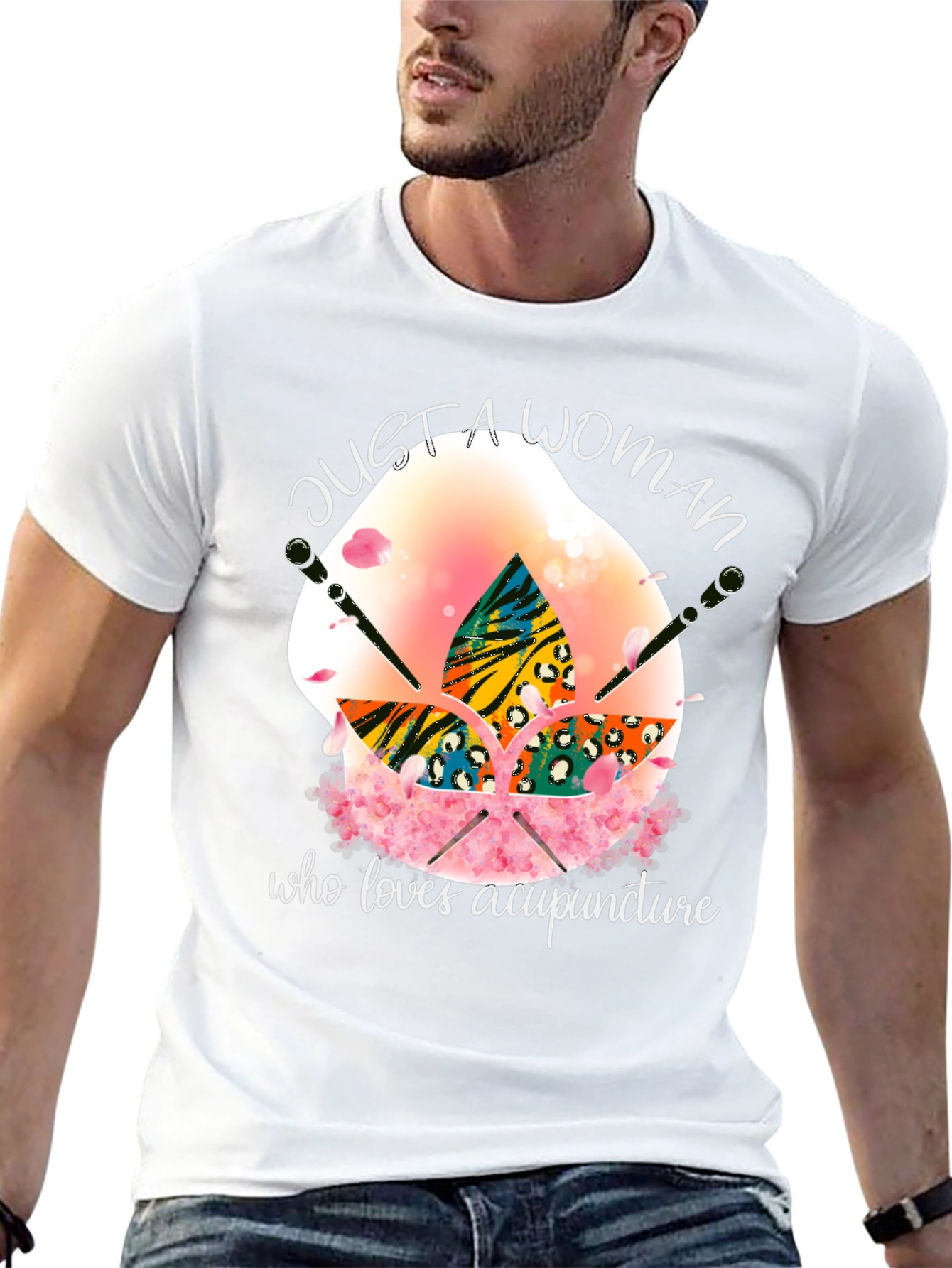 Acupuncture Lover T-Shirt - Just a Woman