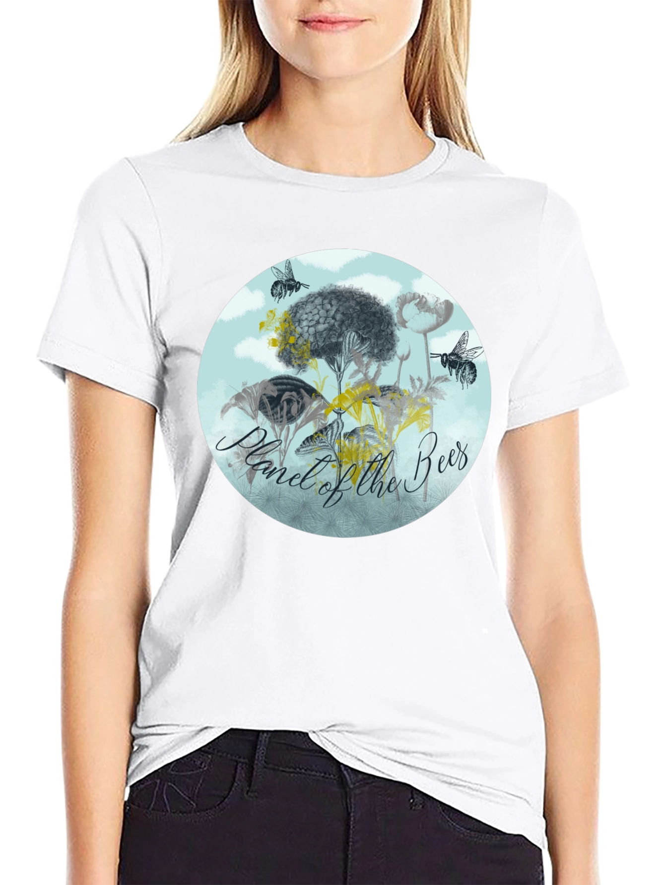 Planet of the Bees Graphic T-Shirt