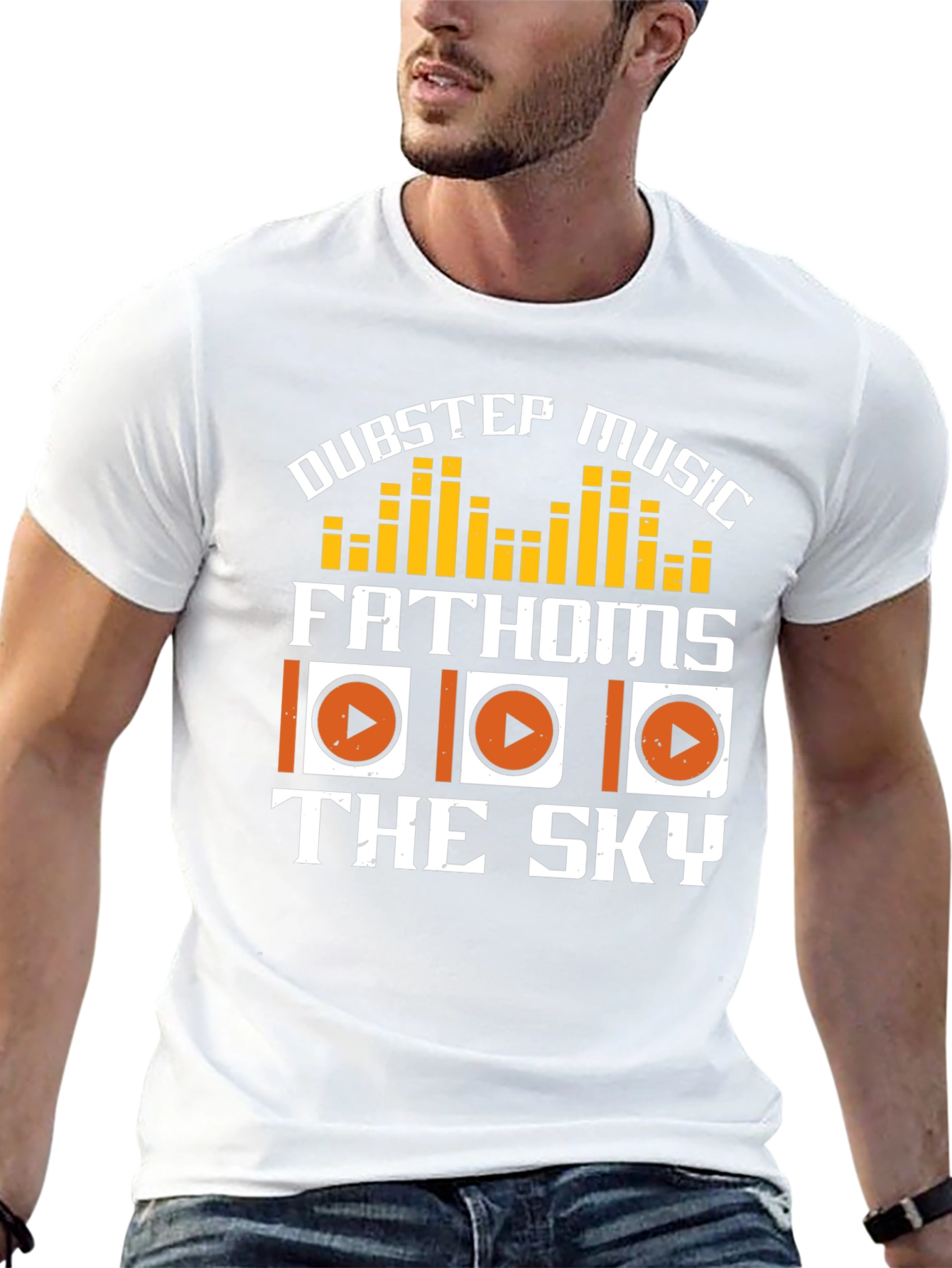 Dubstep Music T-Shirt - Fathoms to the Sky
