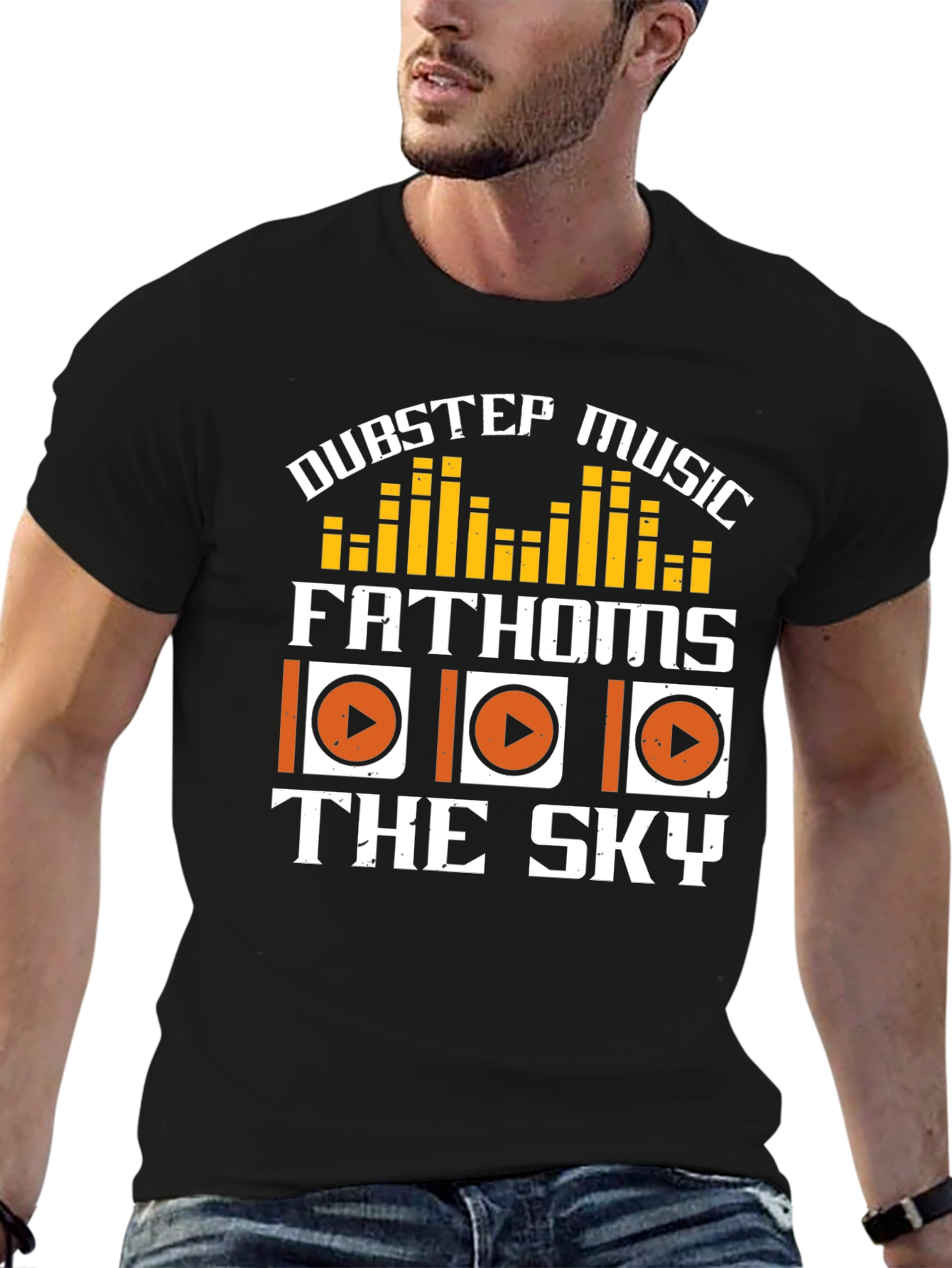 Dubstep Music T-Shirt - Fathoms to the Sky