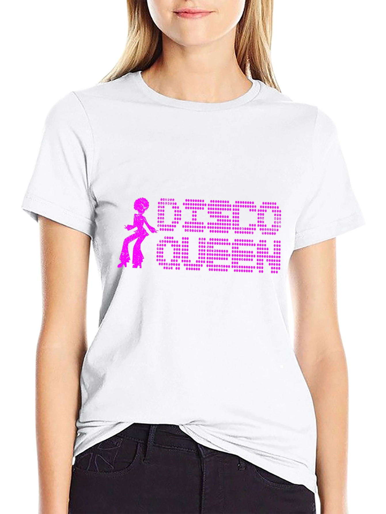 Disco Queen Graphic T-Shirt - Retro Style
