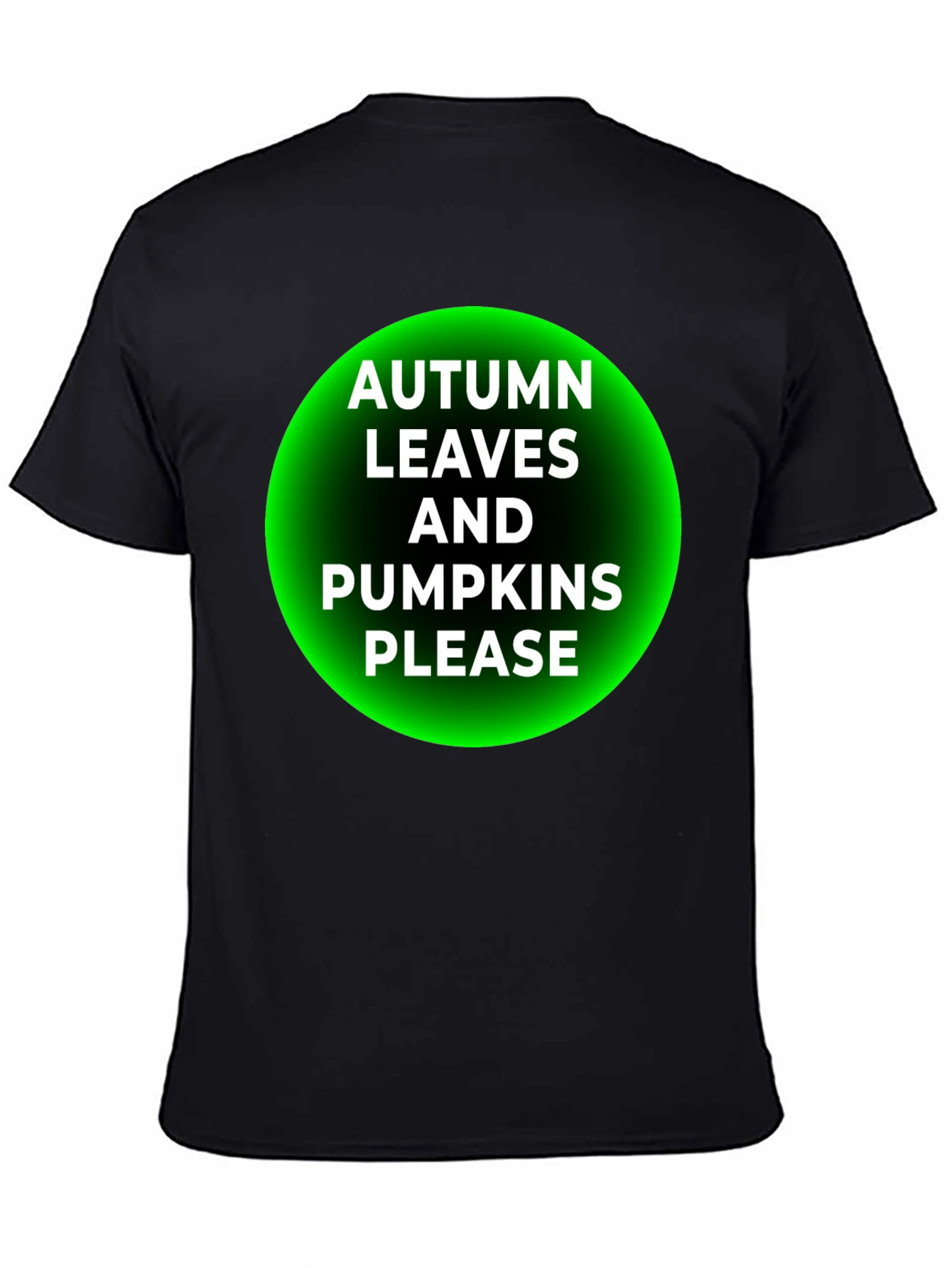 Autumn Leaves & Pumpkins Please T-Shirt