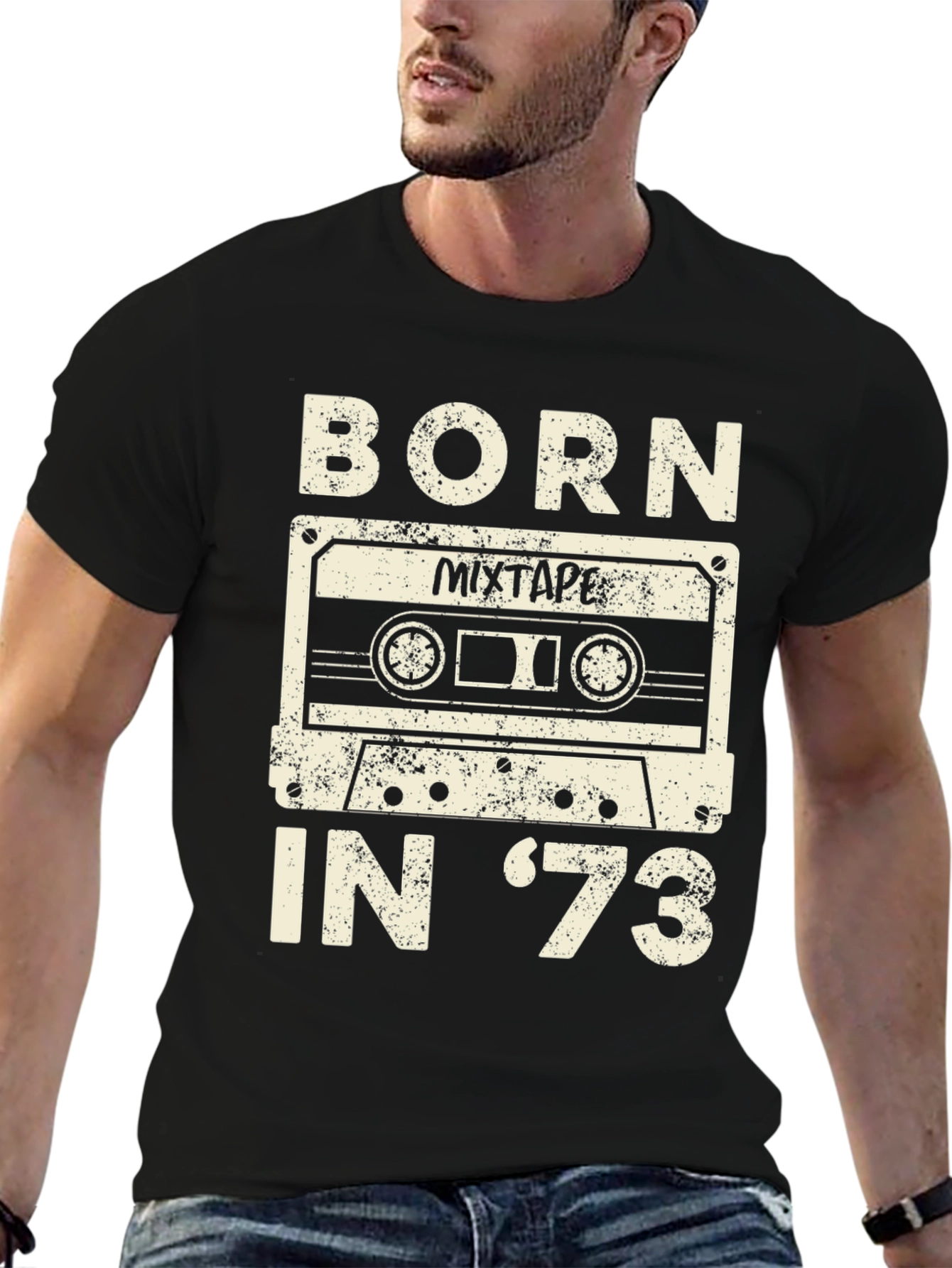Born in 73 Mixtape T-Shirt